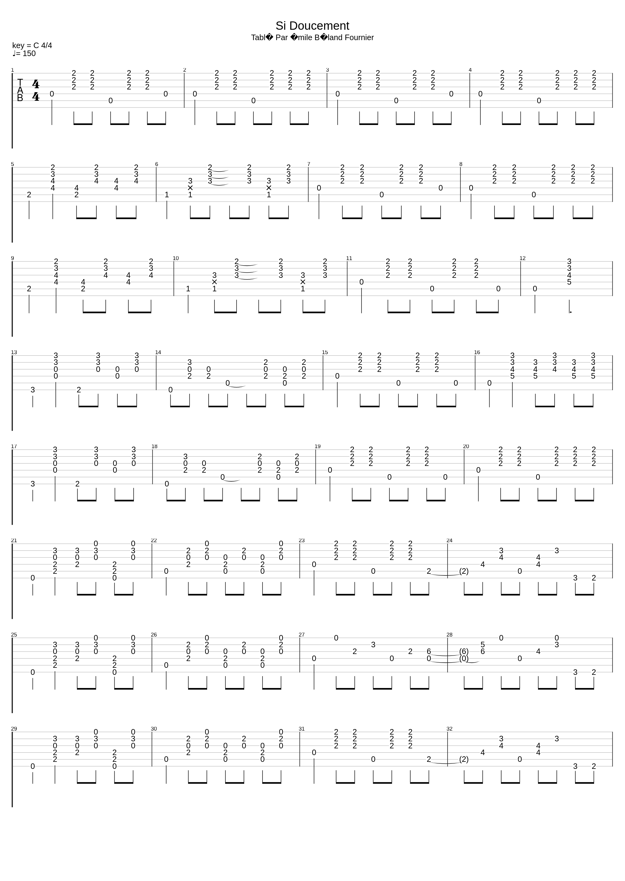 Si Doucement_Harmonium_1