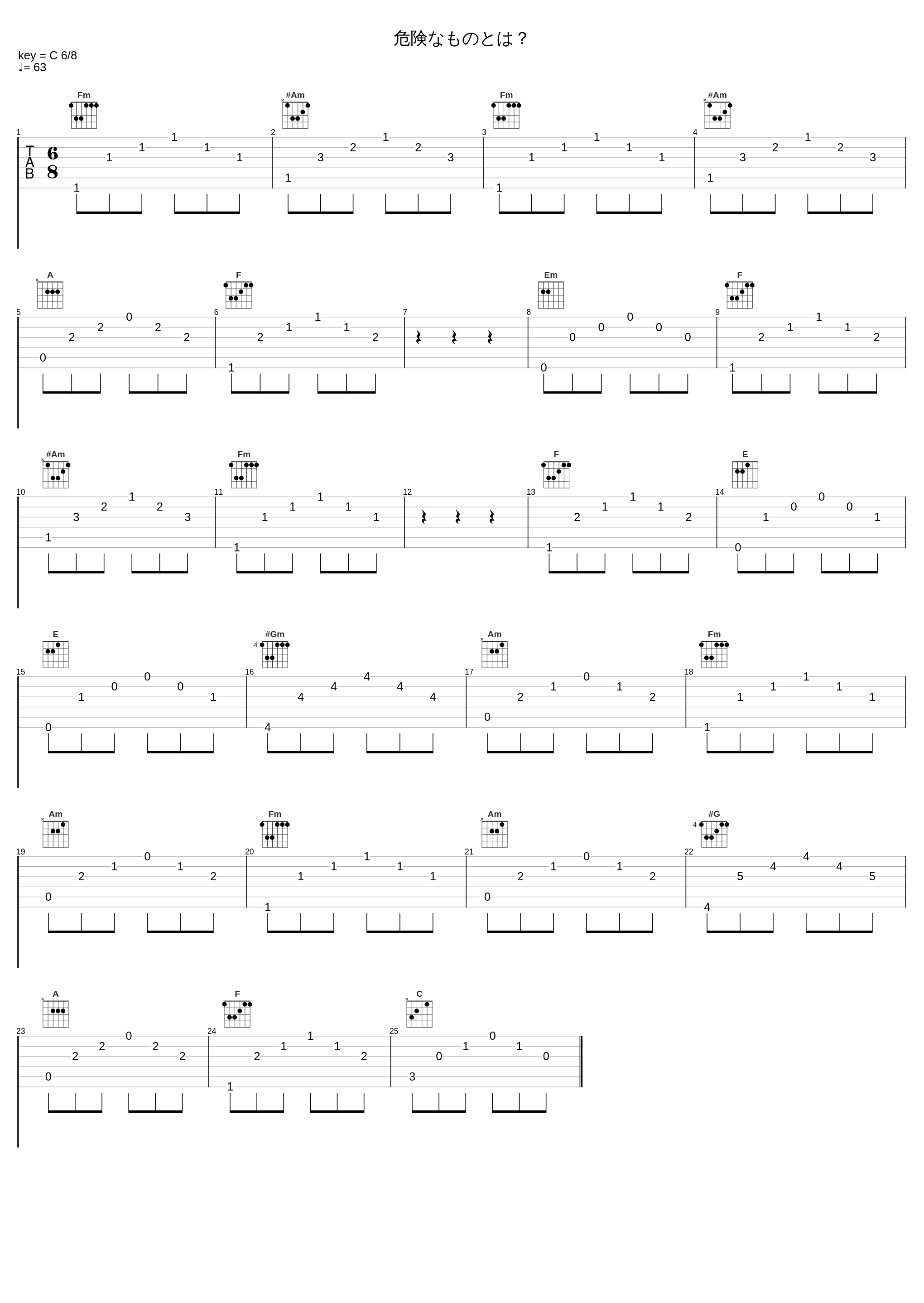 危険なものとは？_佐桥俊彦_1