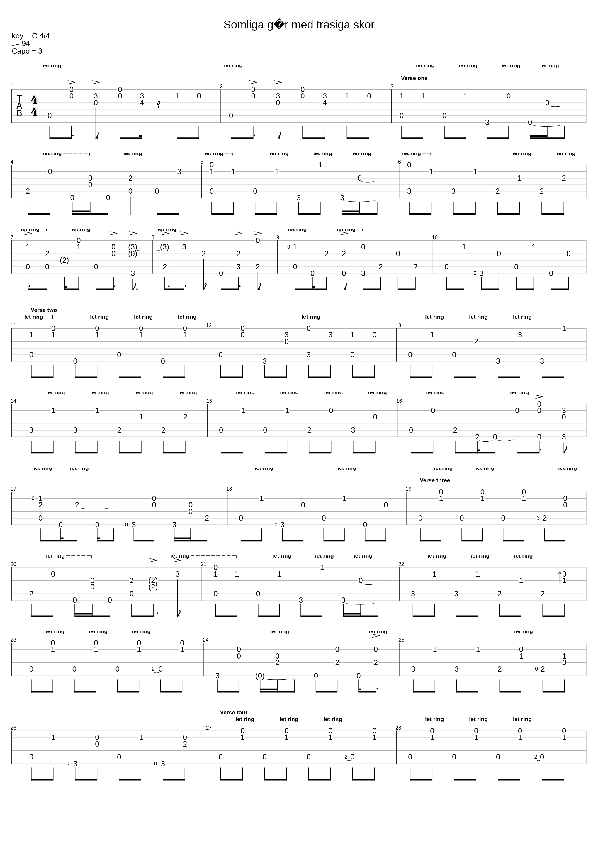 Somliga Gr Med Trasiga Skor_Cornelis Vreeswijk_1