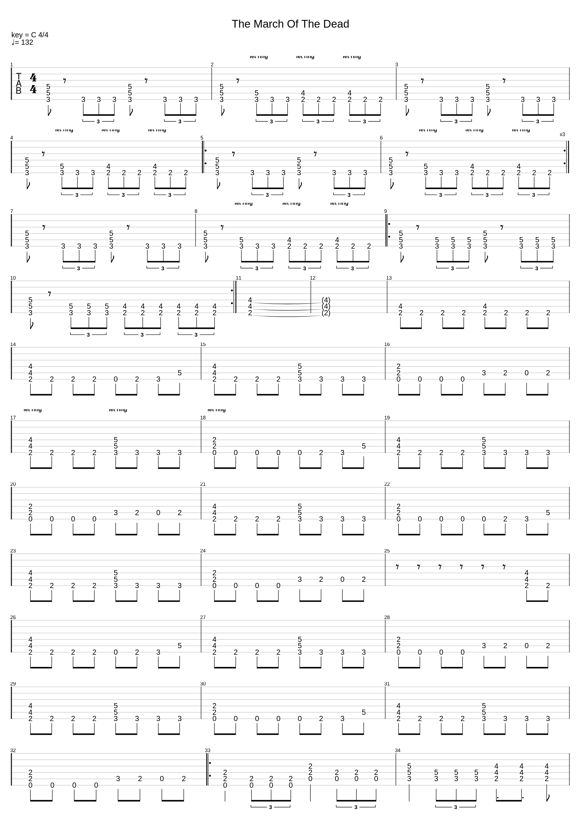 The March Of The Dead_Heaven And Hell_1