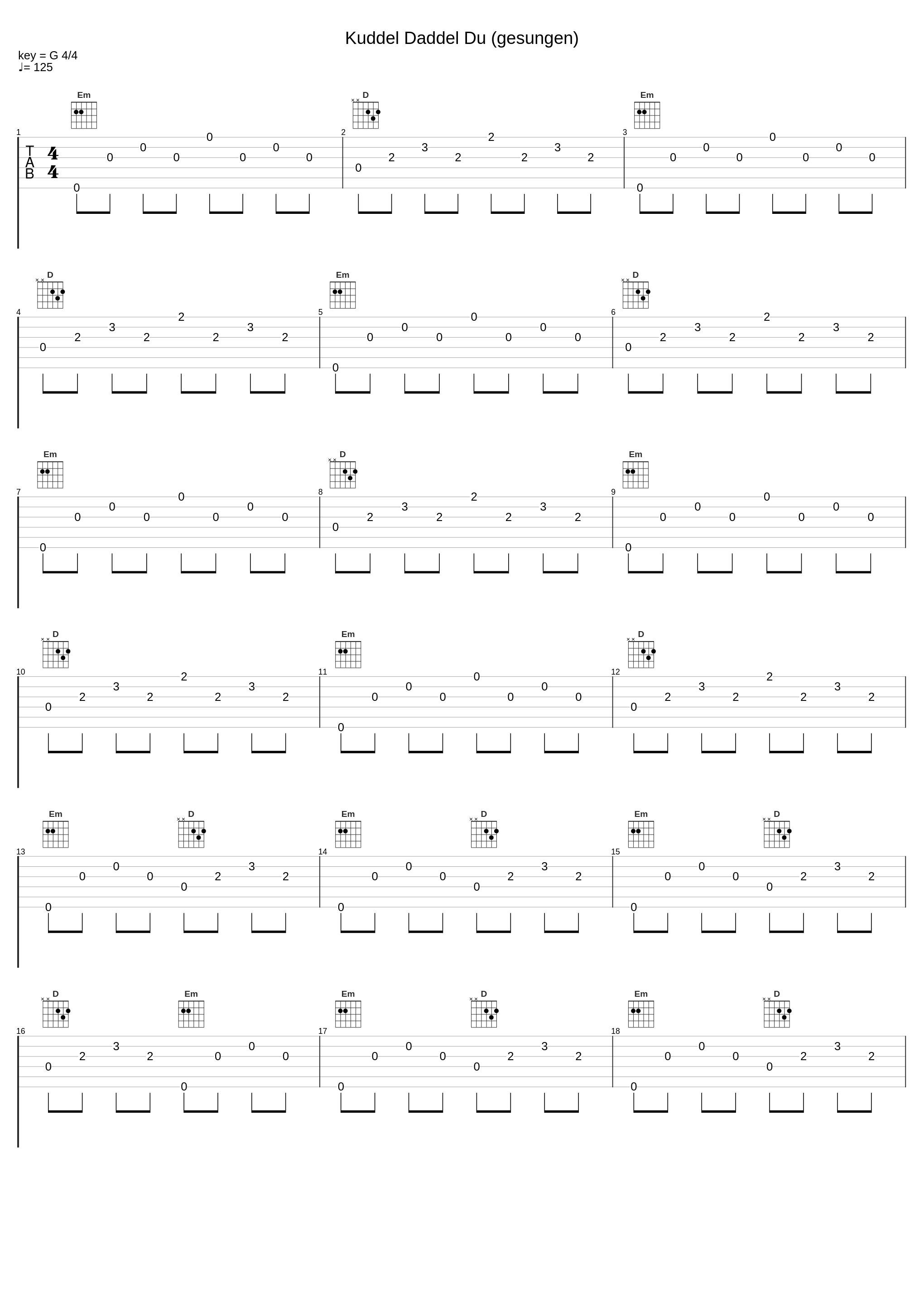 Kuddel Daddel Du (gesungen)_Achim Reichel_1