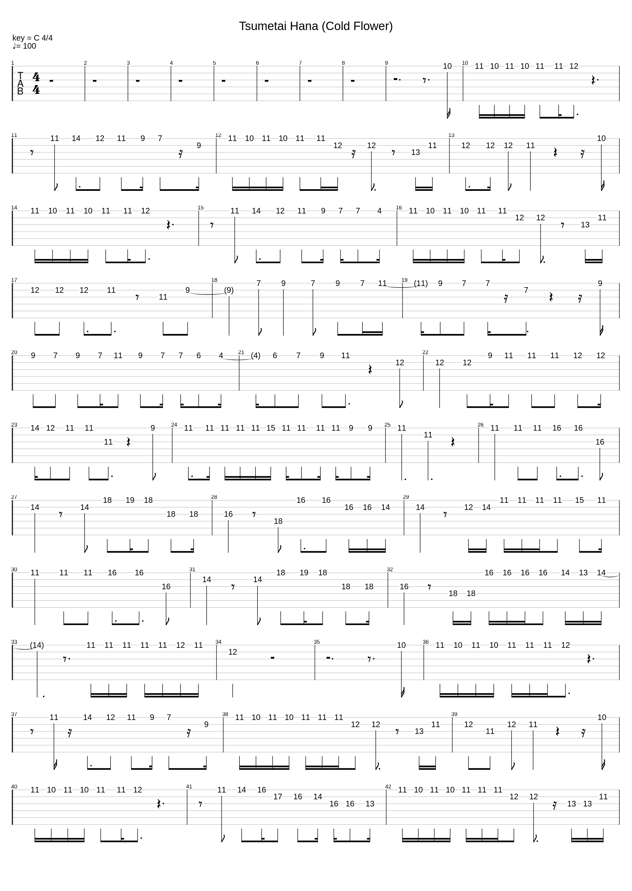 Tsumetai Hana (Cold Flower)_The Brilliant Green_1