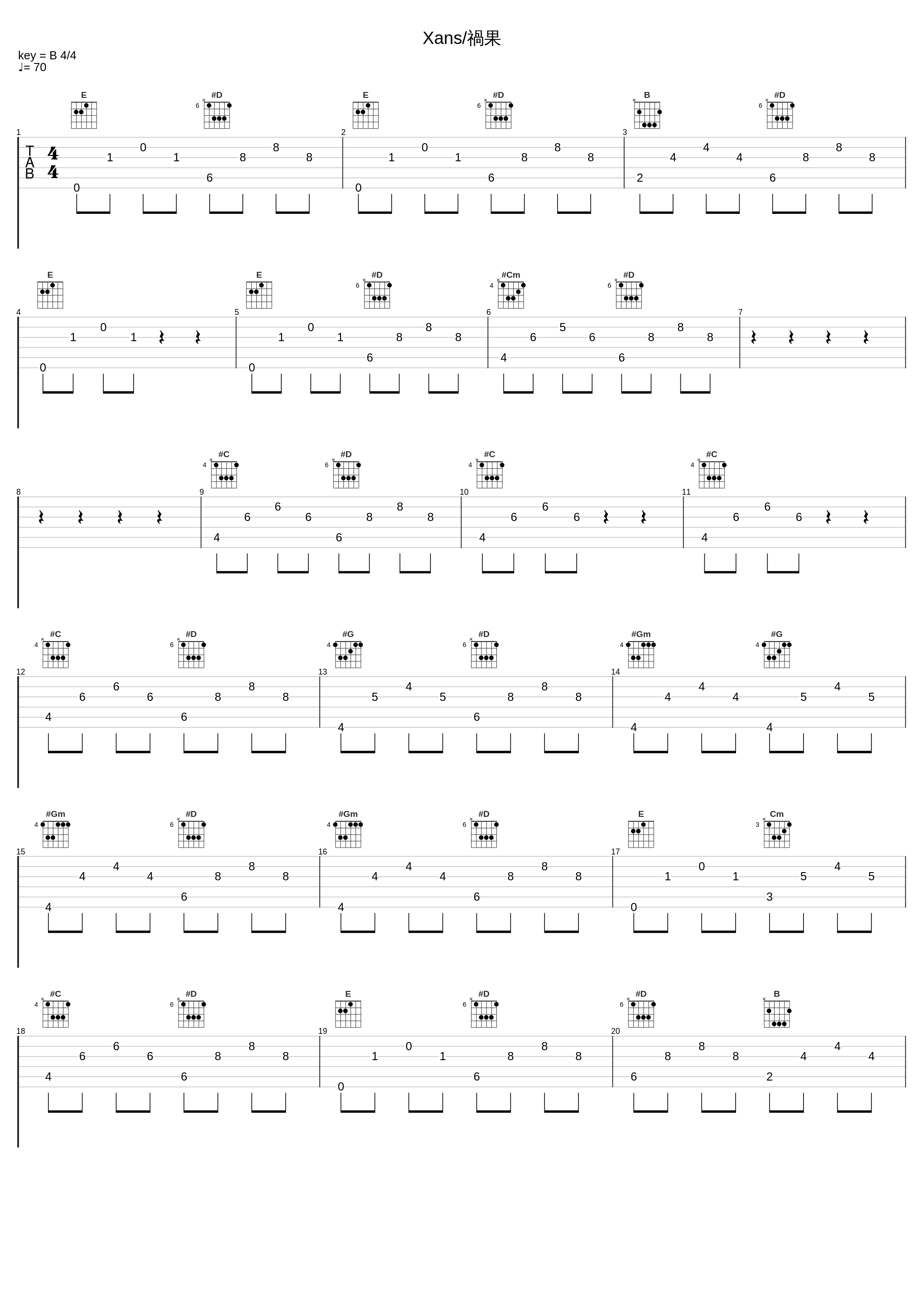 Xans/禍果_88LIEN_1