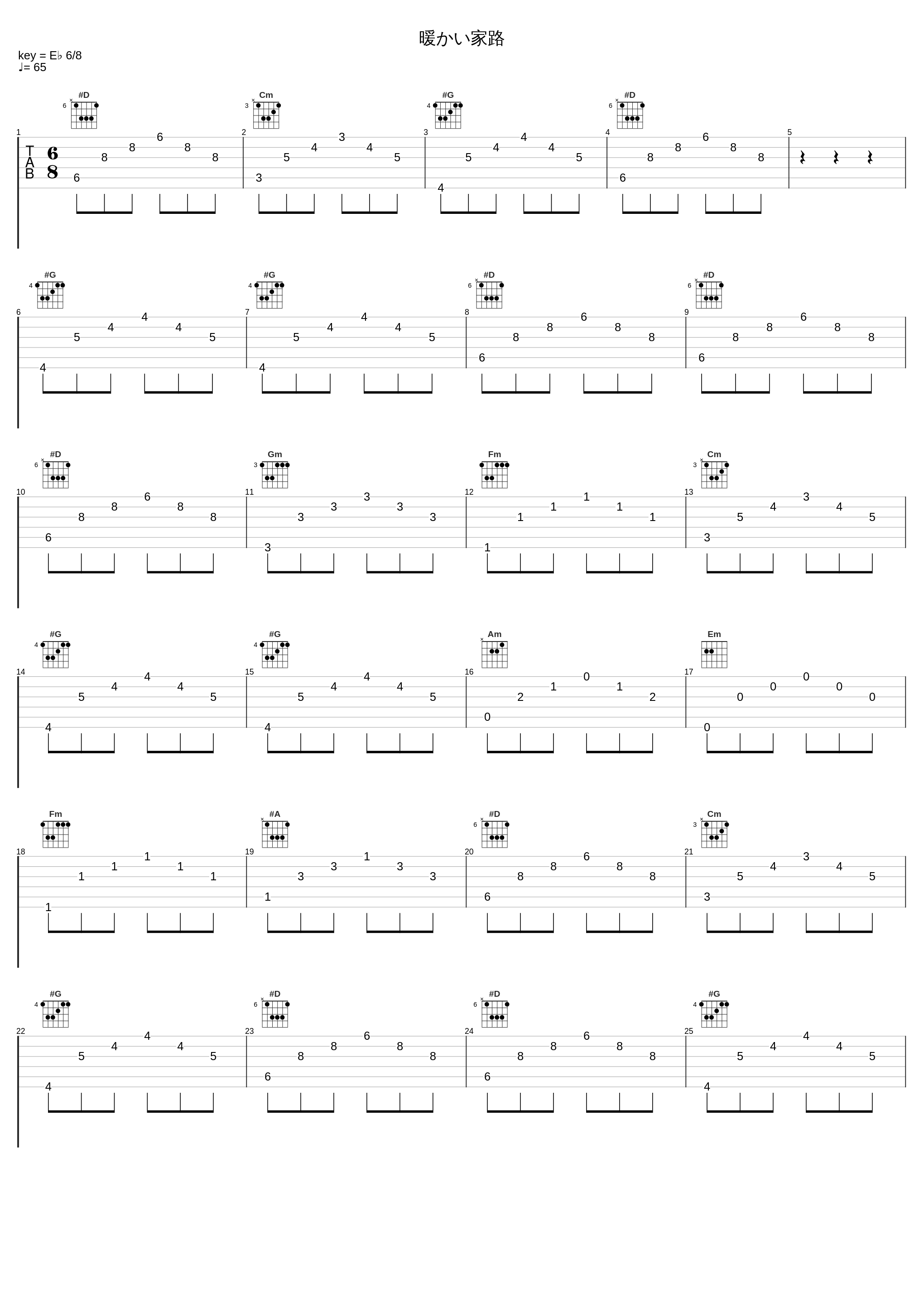 暖かい家路_吉森信_1