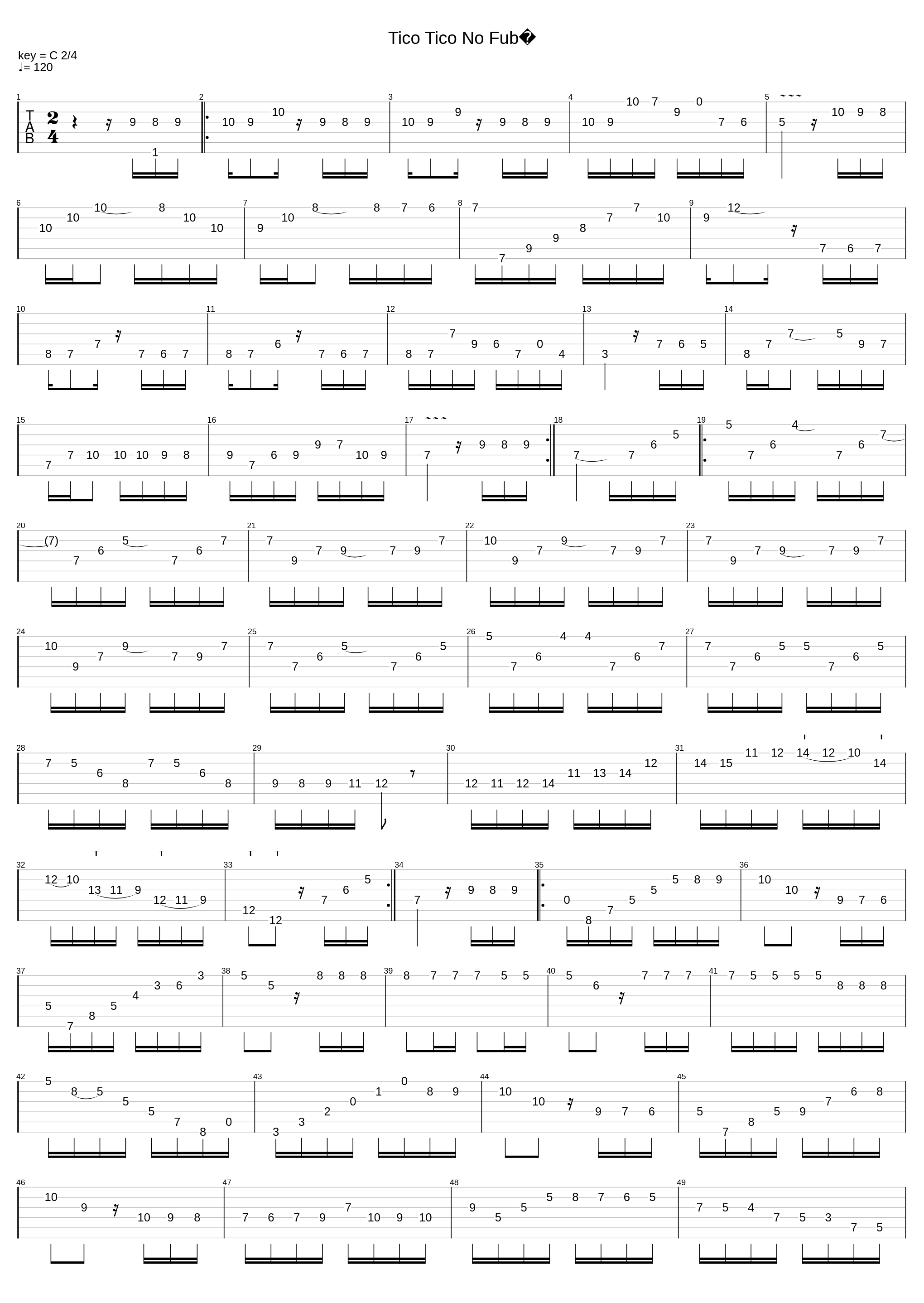 Tico Tico No Fuba_Zequinha De Abreu_1