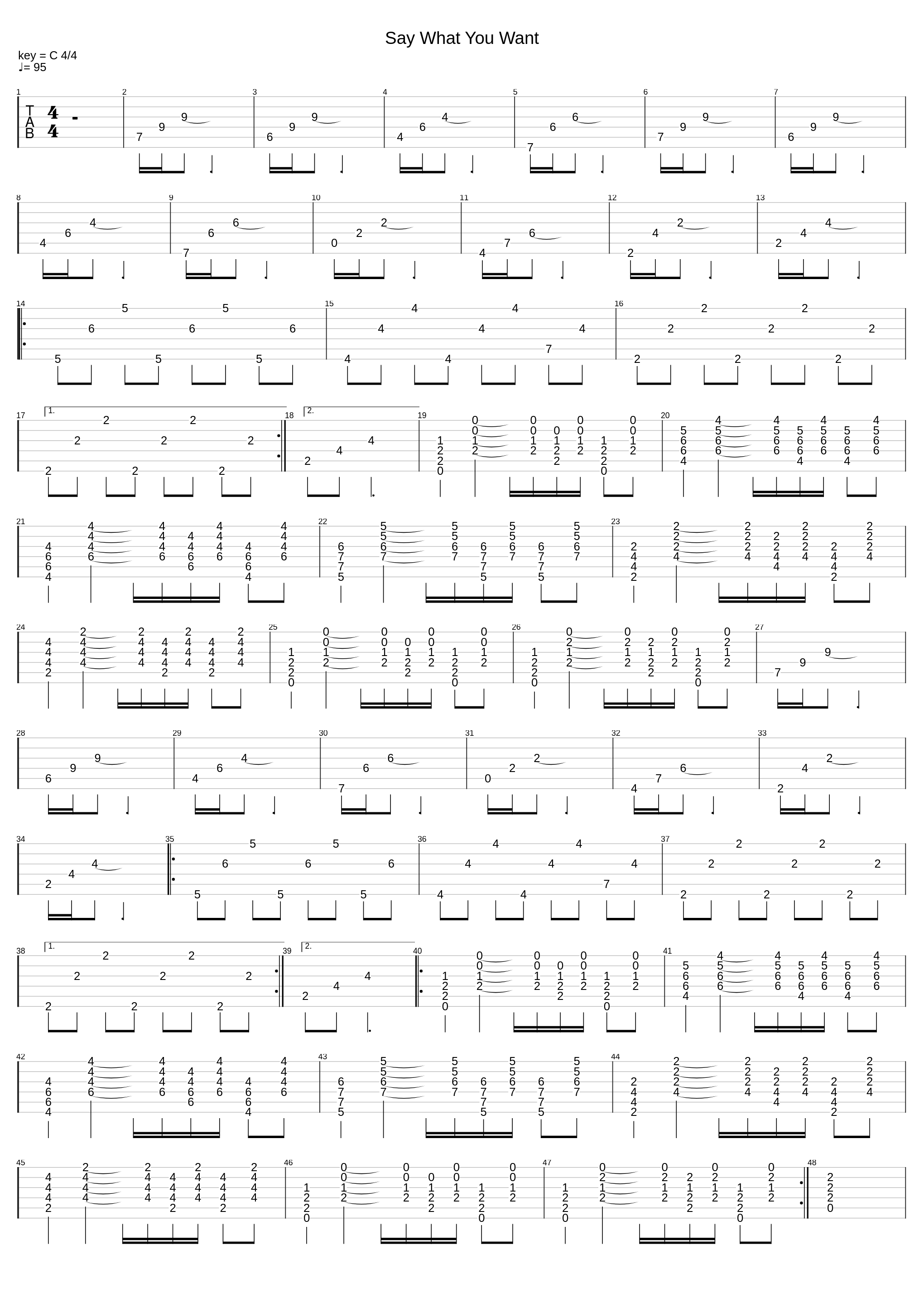 Say What You Want_Texas_1