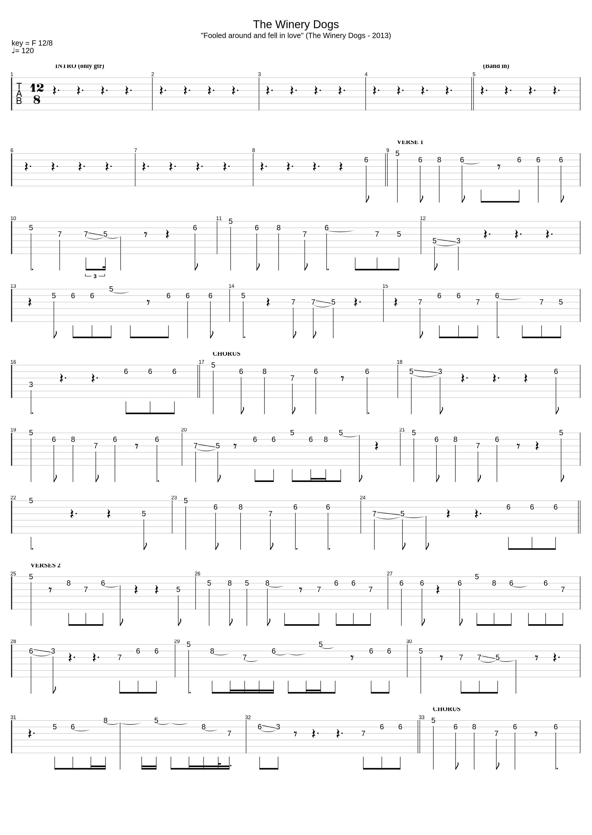 Fooled Around and Fell in Love_The Winery Dogs_1