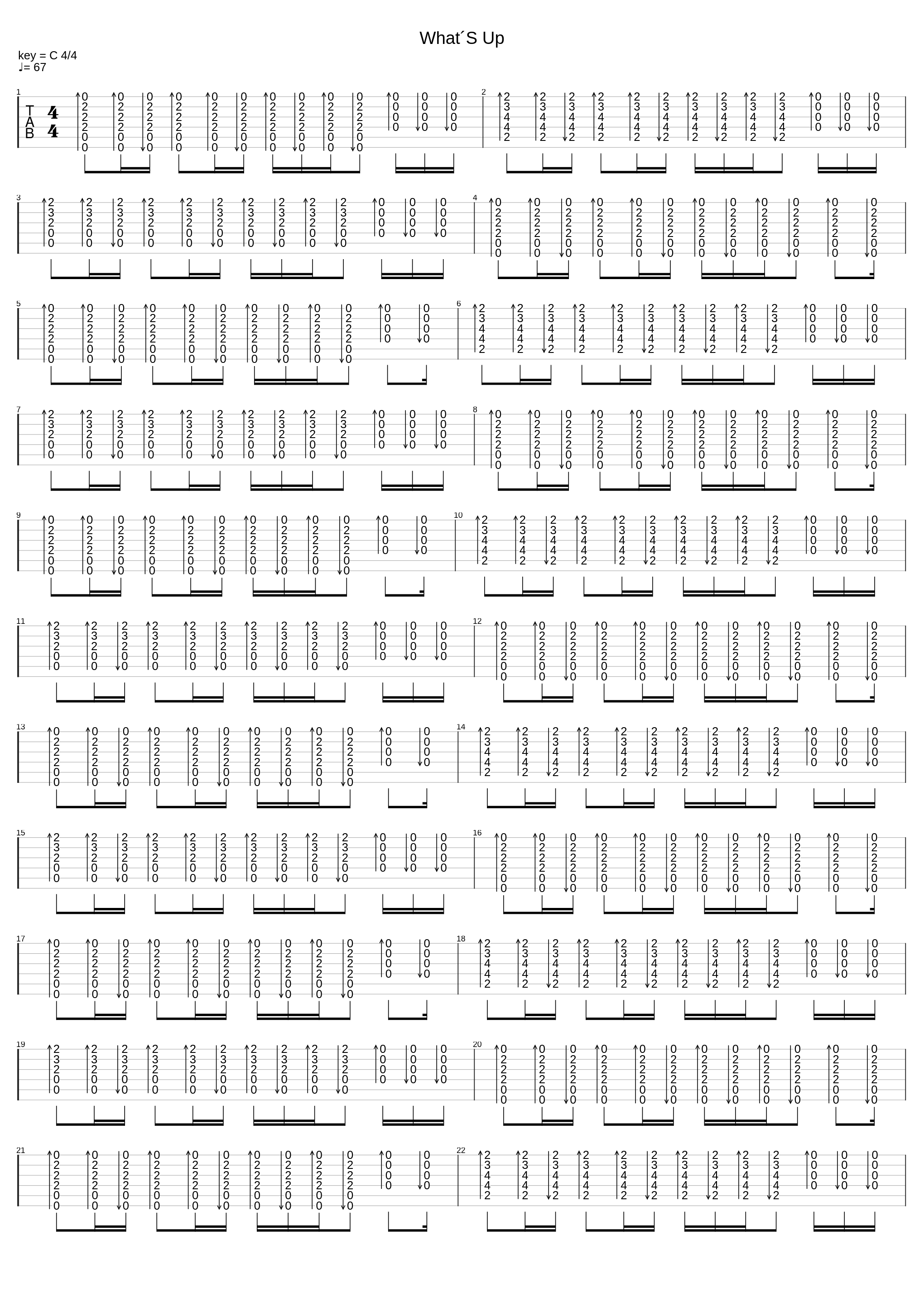 What´S Up_Four Non Blondes_1