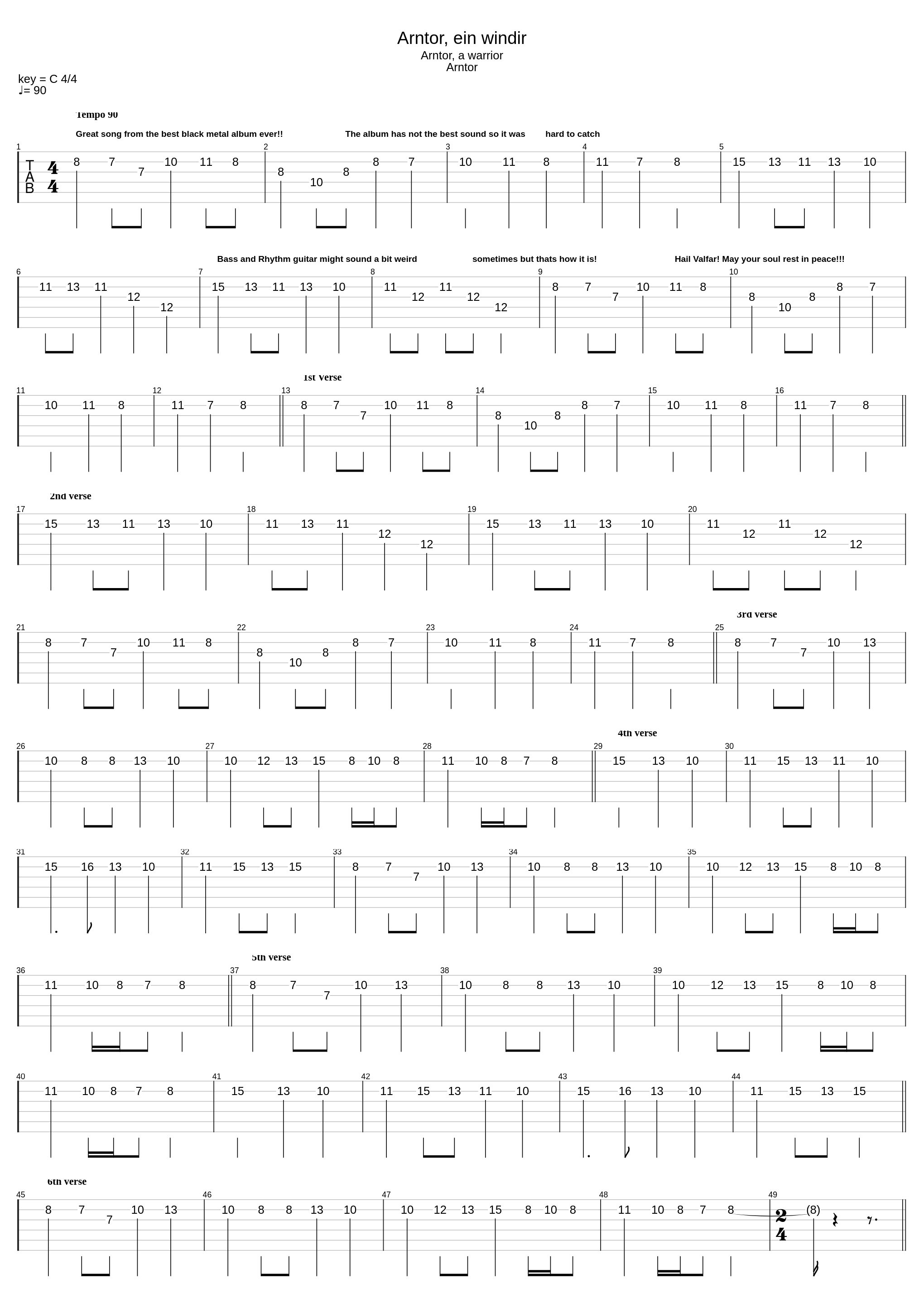 Arntor, Ein Windir_Windir_1