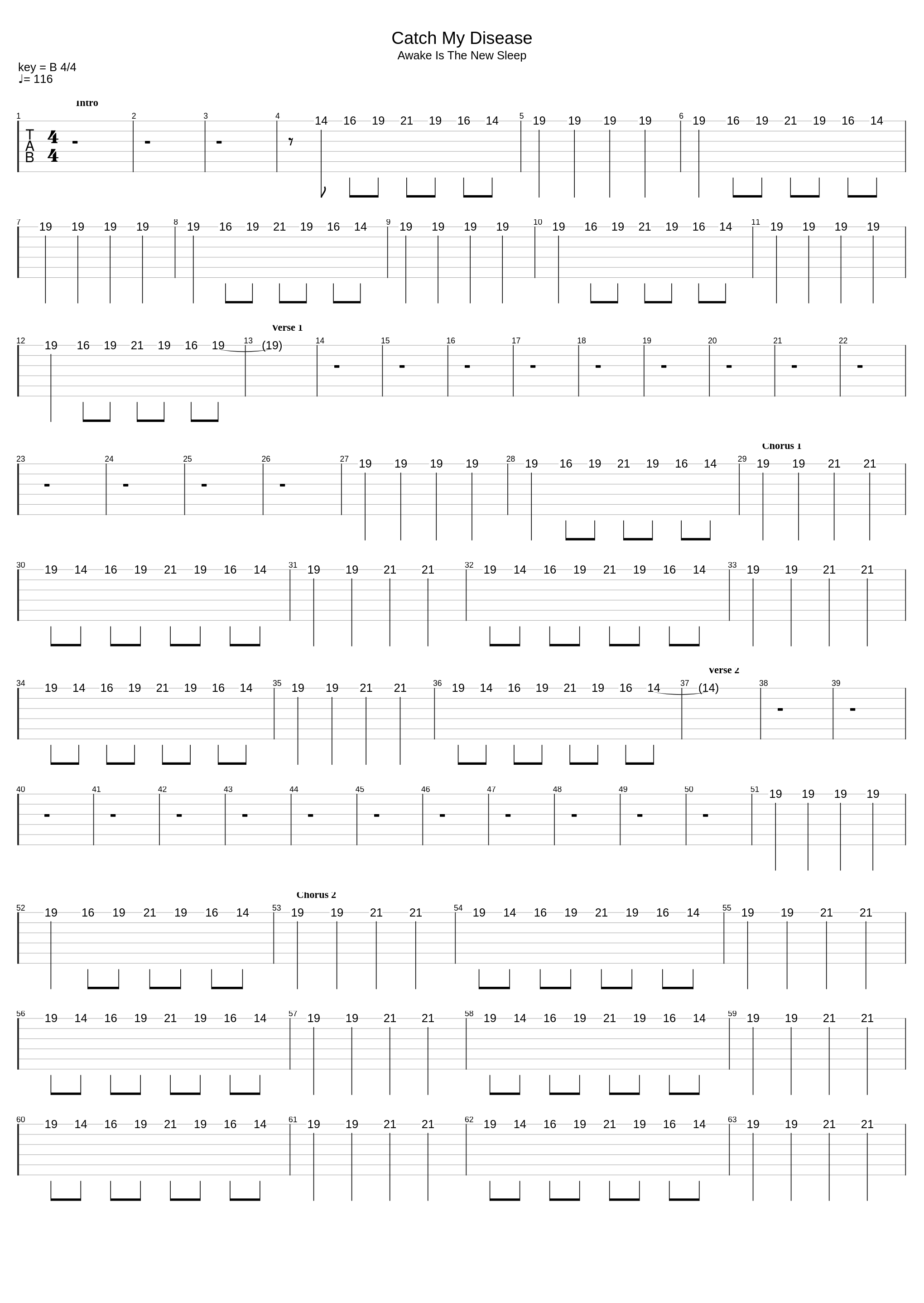 Catch My Disease_Ben Lee_1