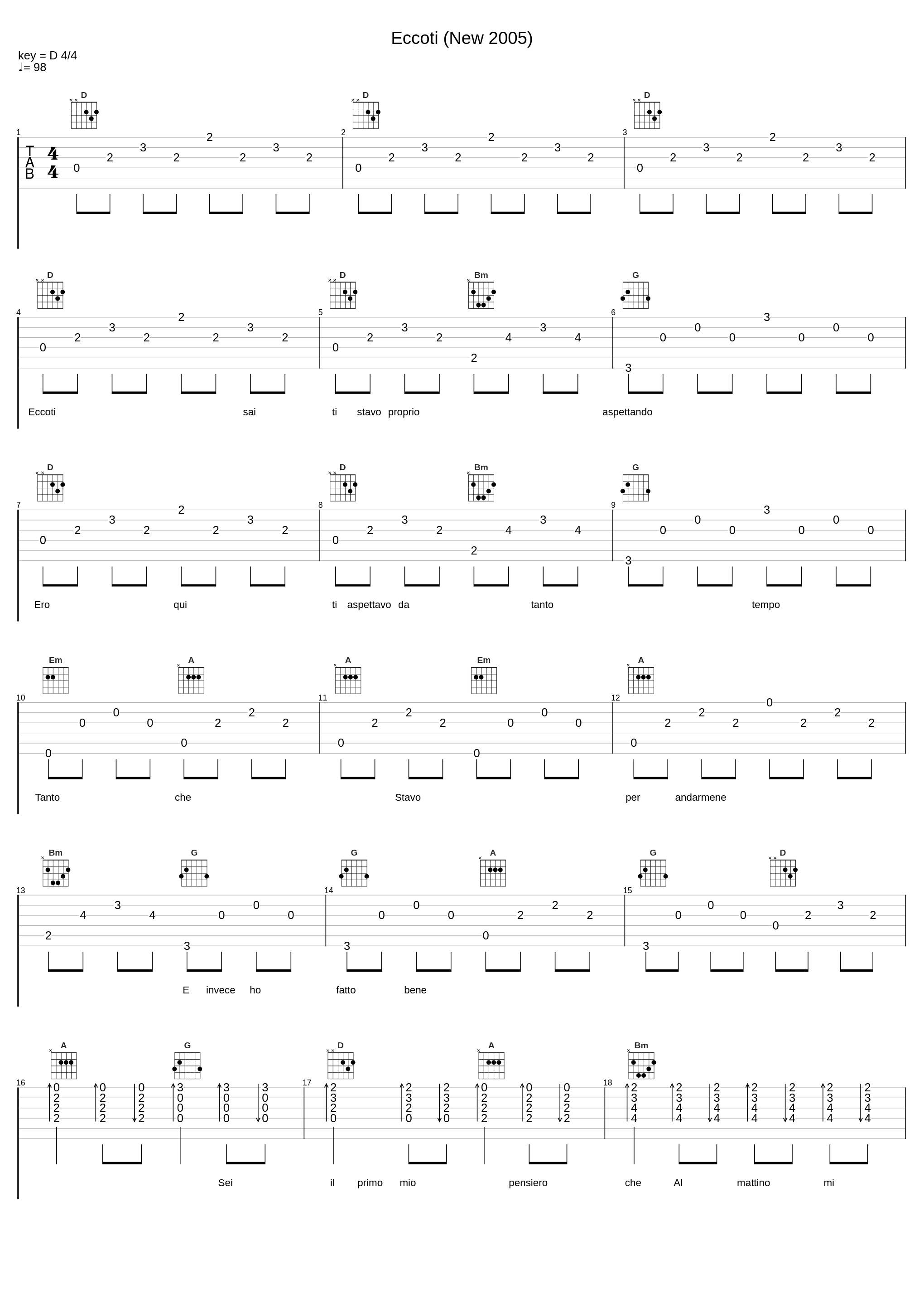 Eccoti (New 2005)_Max Pezzali_1