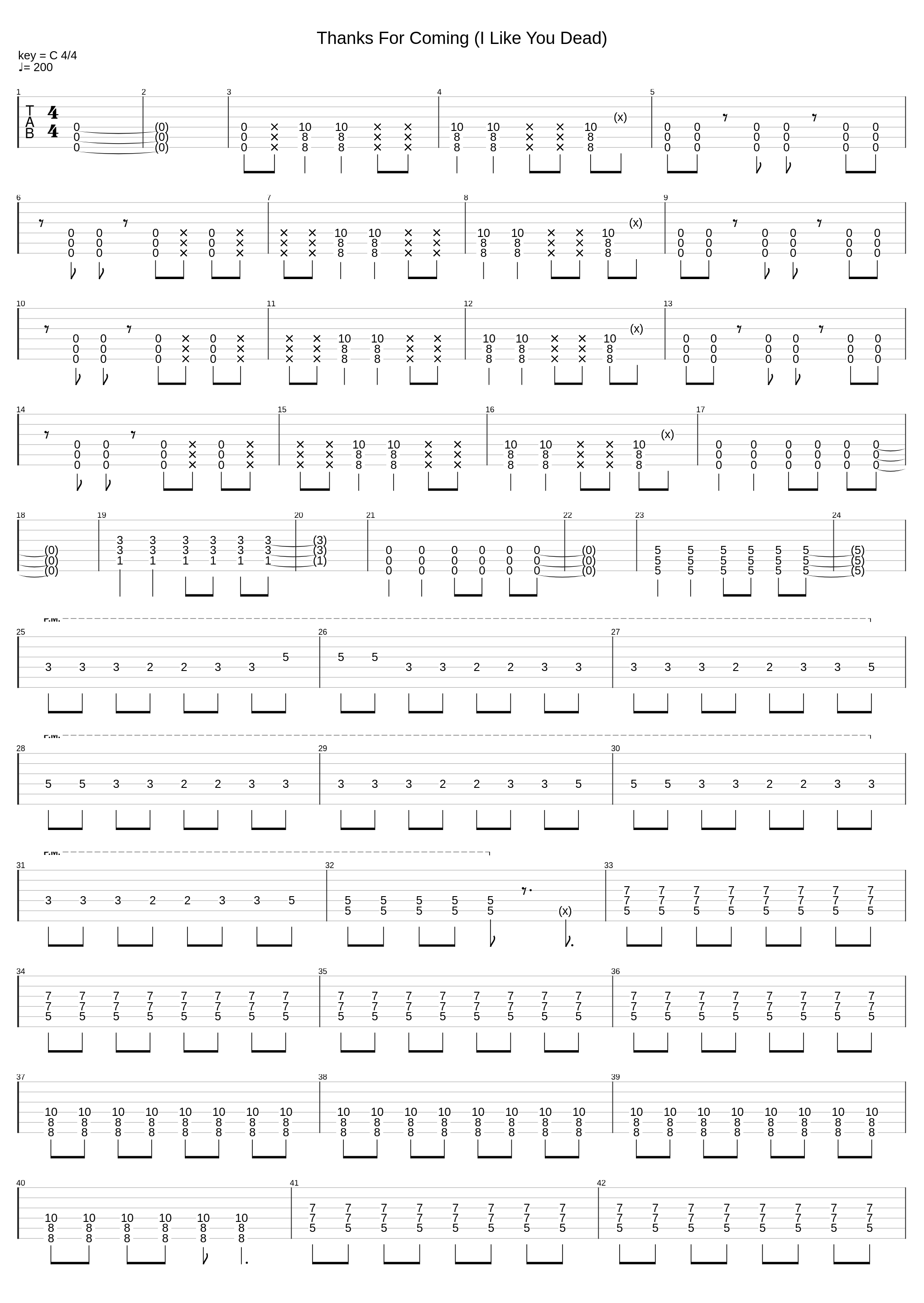 Thanks For Coming (I Like You Dead)_Hopes Die Last_1