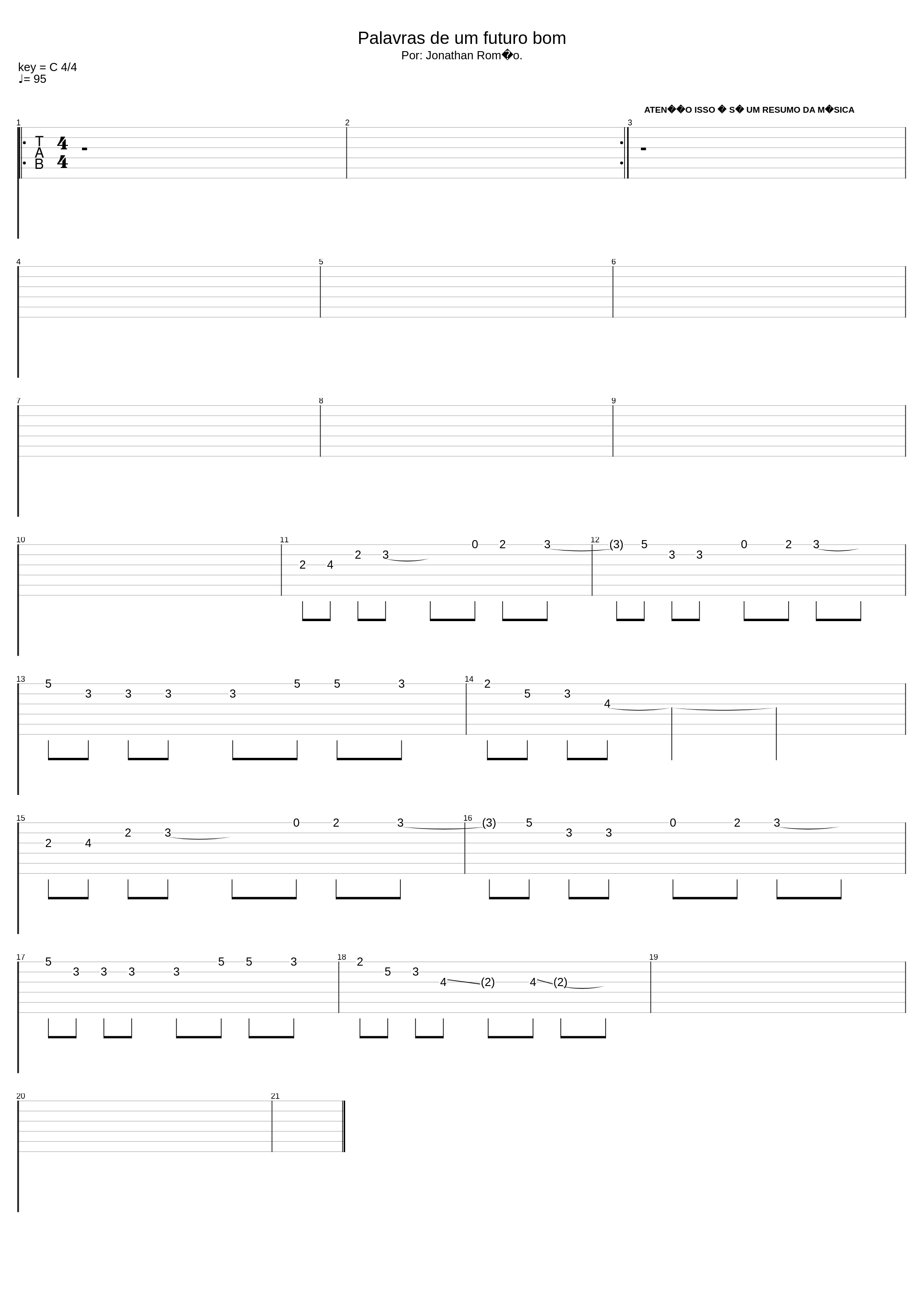 Palavras De Um Futuro Bom_Jota Quest_1