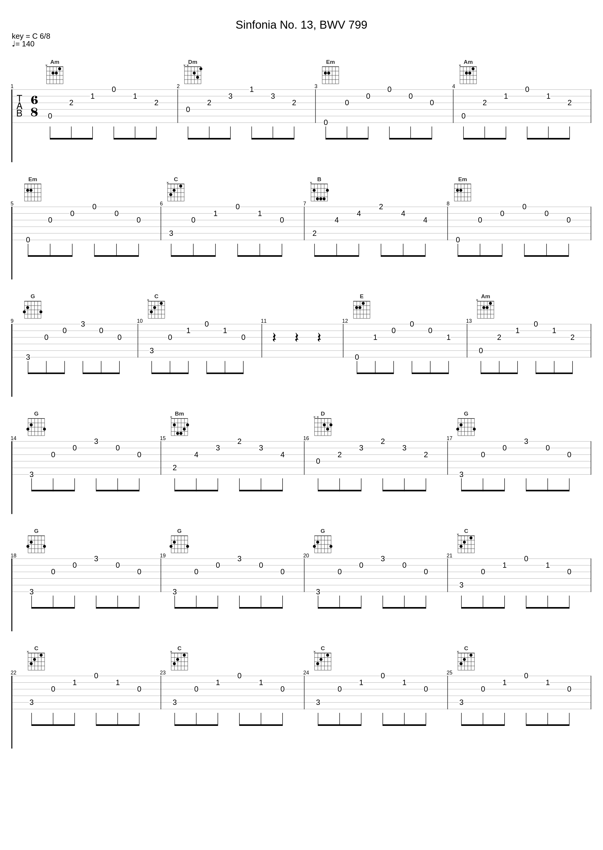 Sinfonia No. 13, BWV 799_PIETRO RIGACCI_1