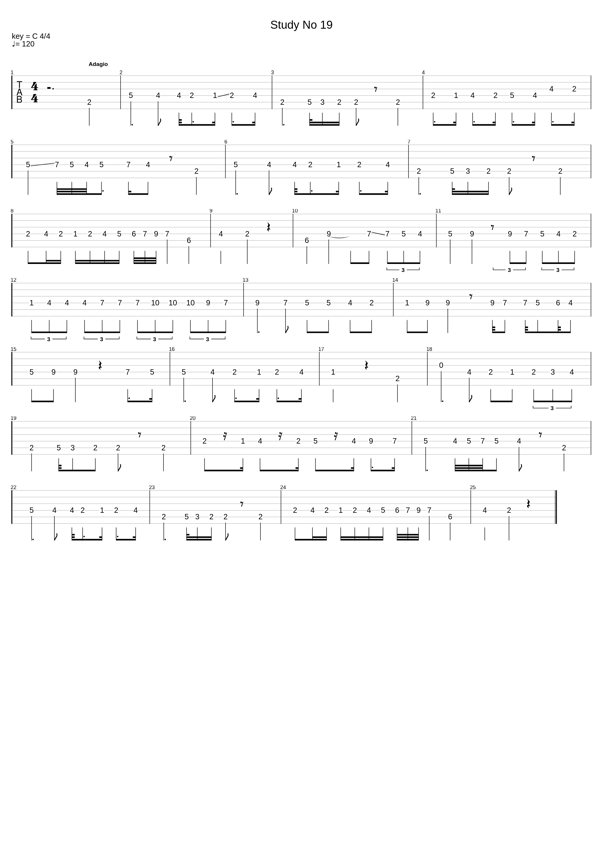 Exercise 89 In E Minor_Dionisio Aguado_1