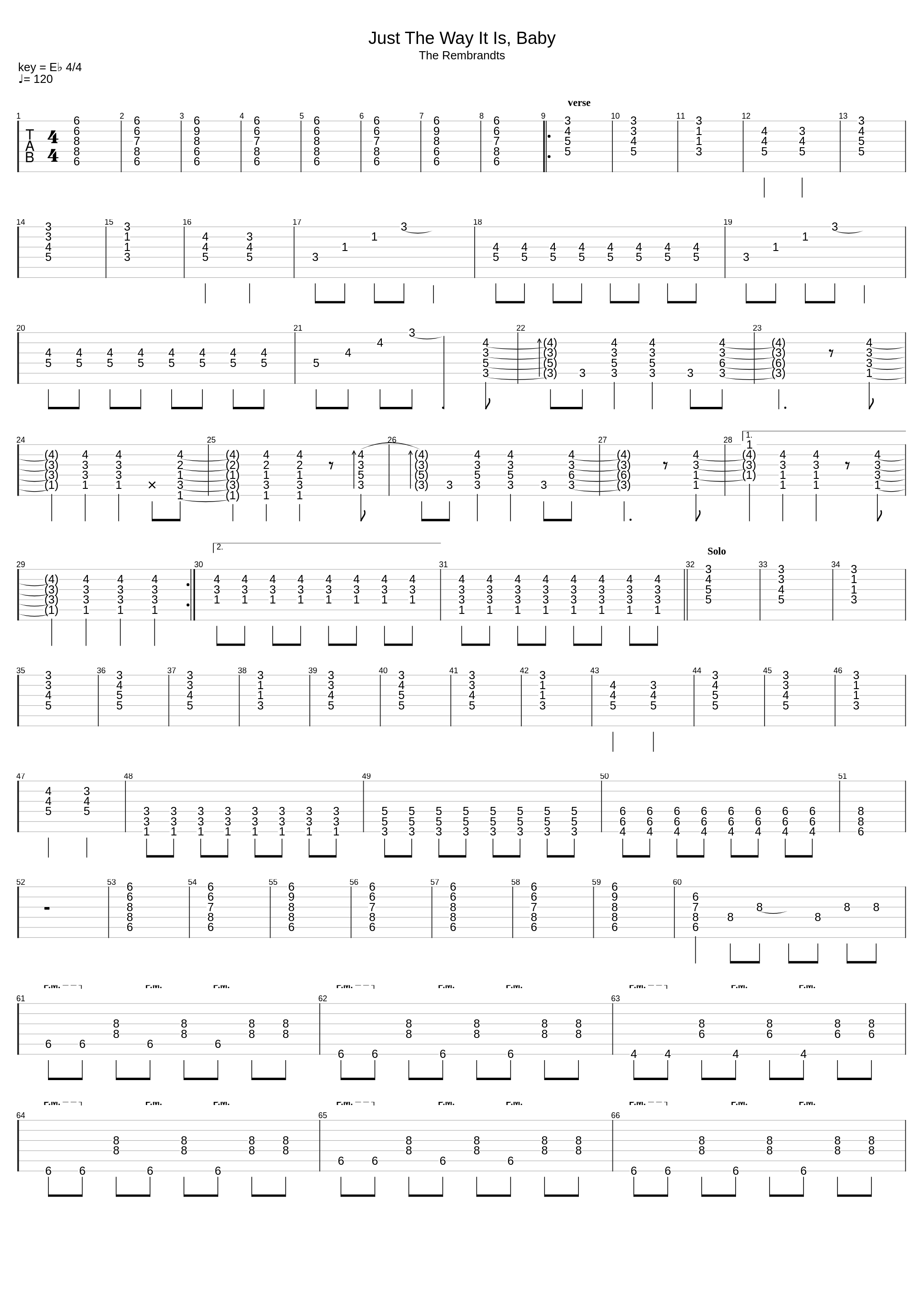 Just The Way It Is, Baby_The Rembrandts_1