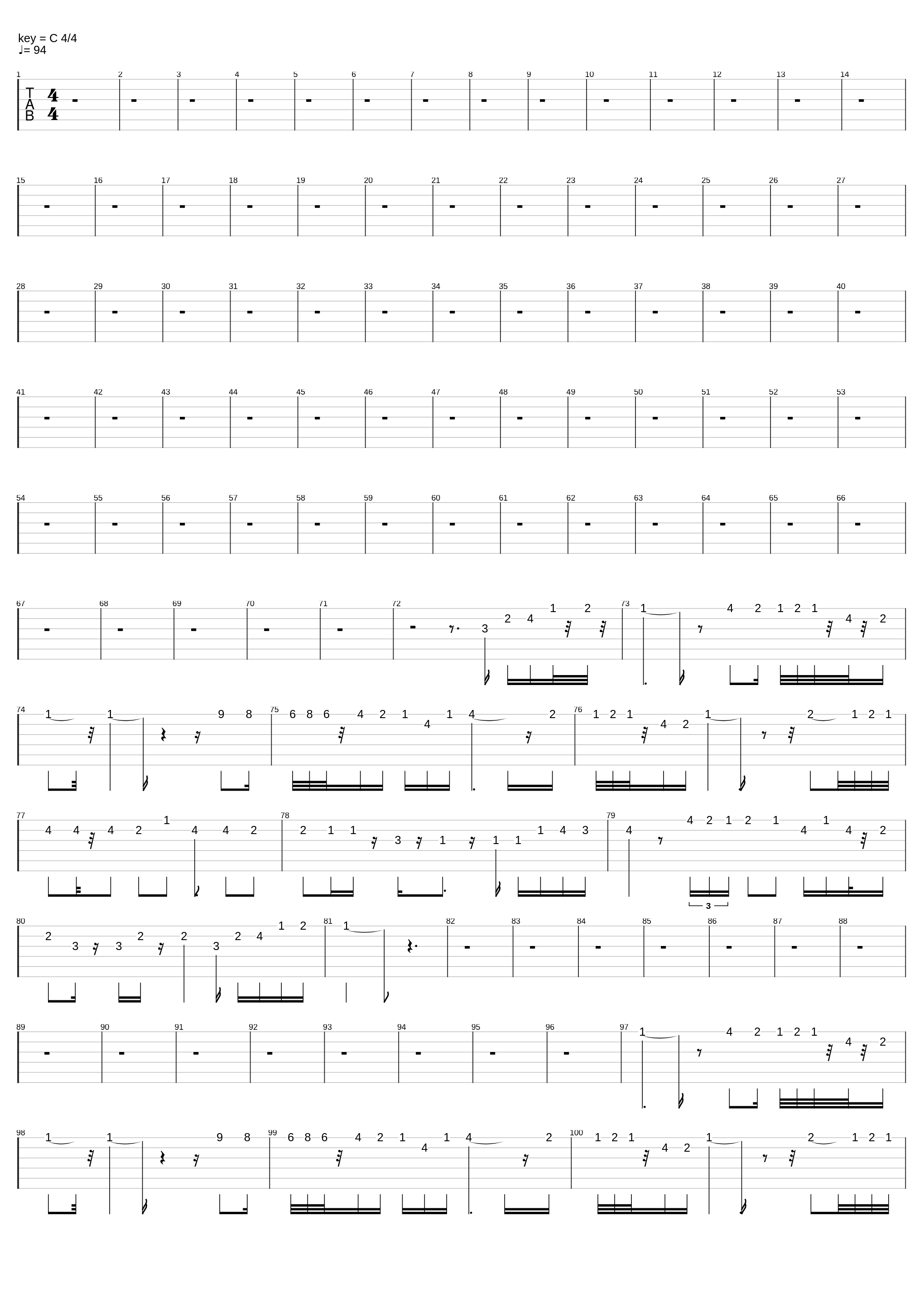 Un Attimo Di Pace Punteo_Eros Ramazzotti_1