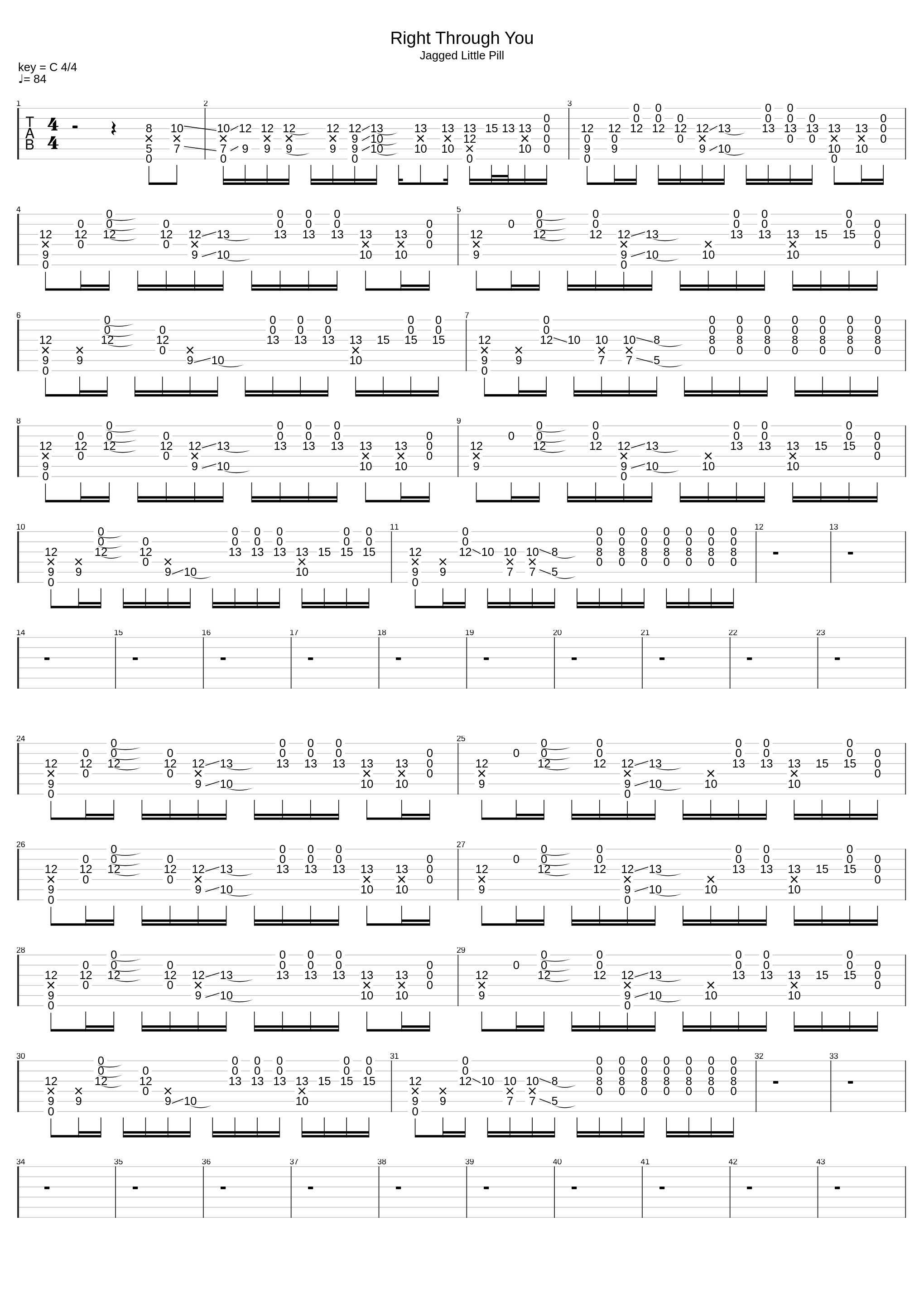 Right Through You_Alanis Morissette _1