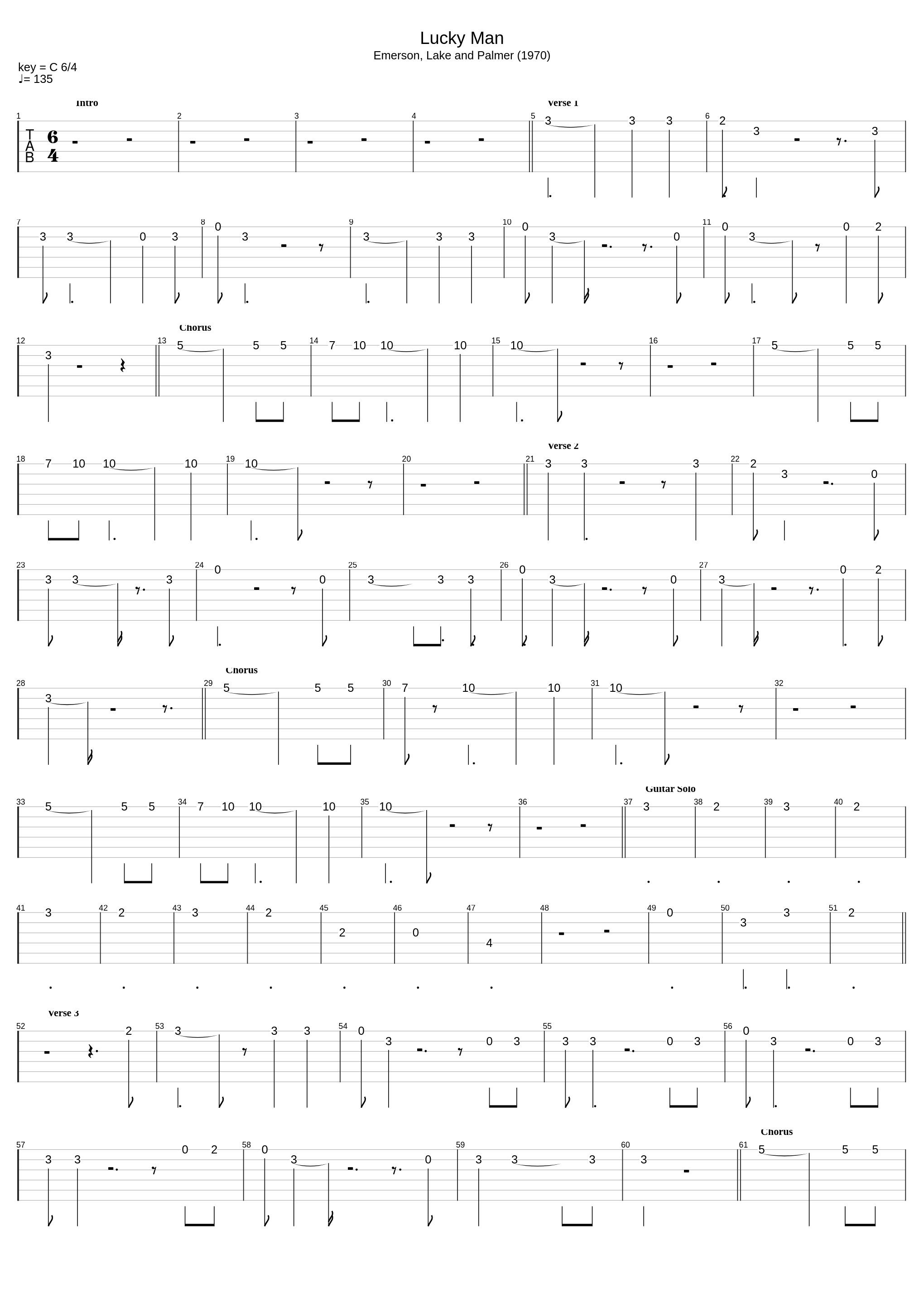 Lucky Man_Emerson, Lake & Palmer_1