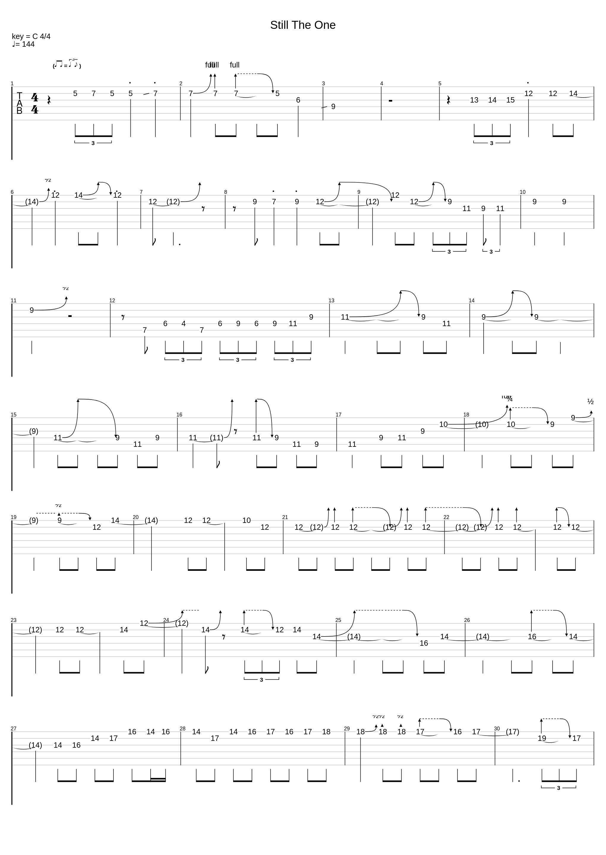 Still The One_Orleans_1