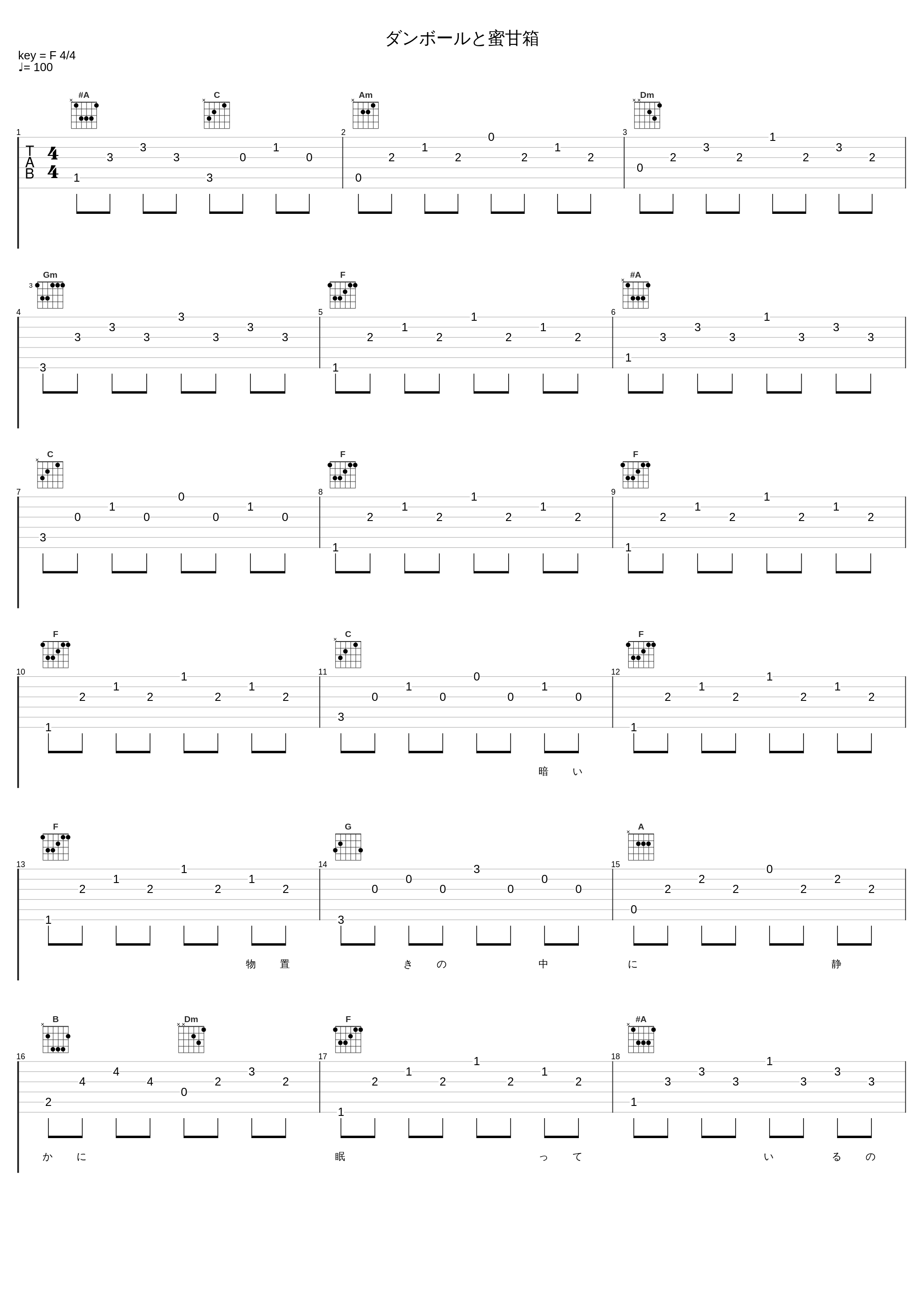 ダンボールと蜜甘箱_玉置浩二_1