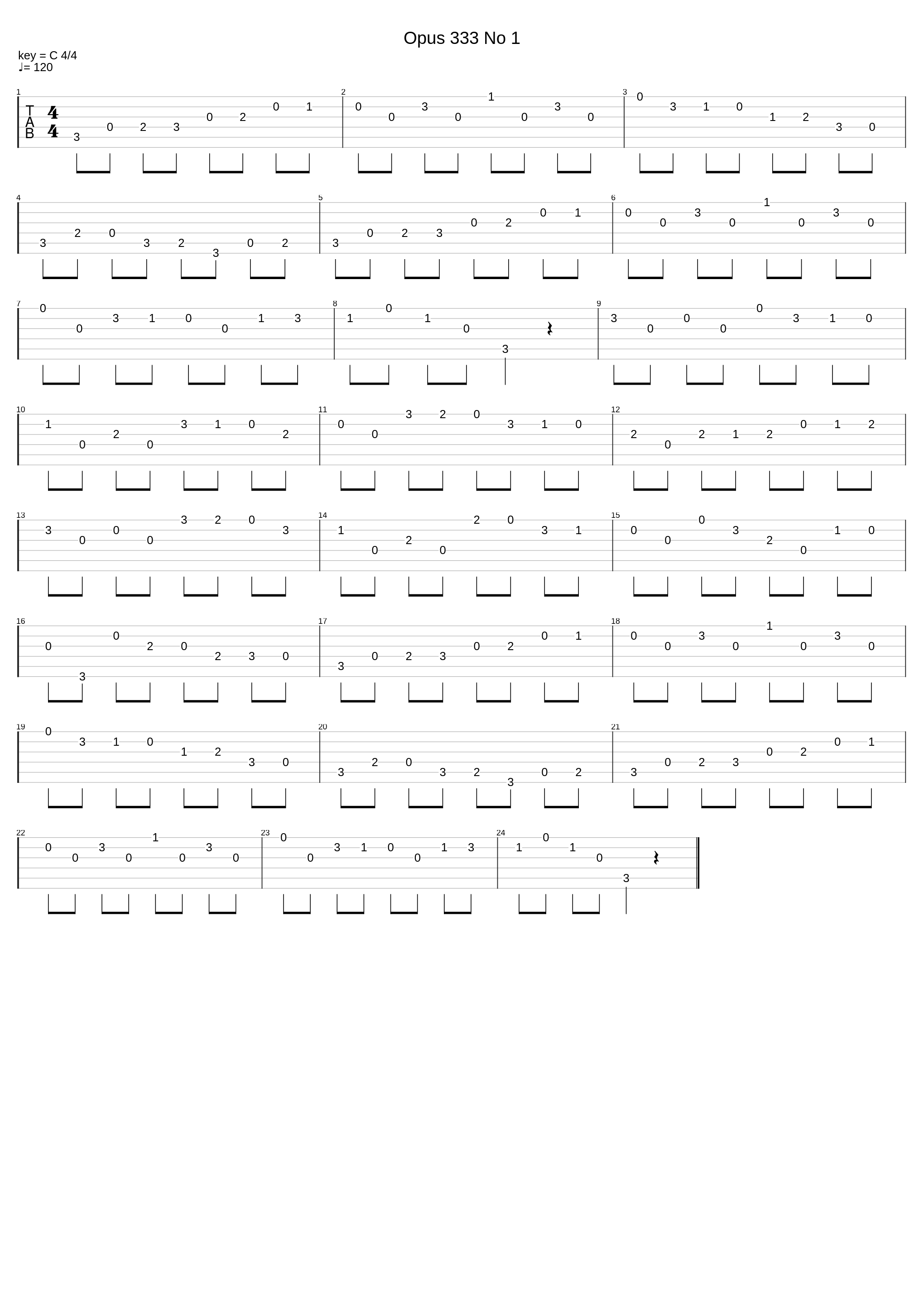Opus 333 No 1_Ferdinando Carulli_1