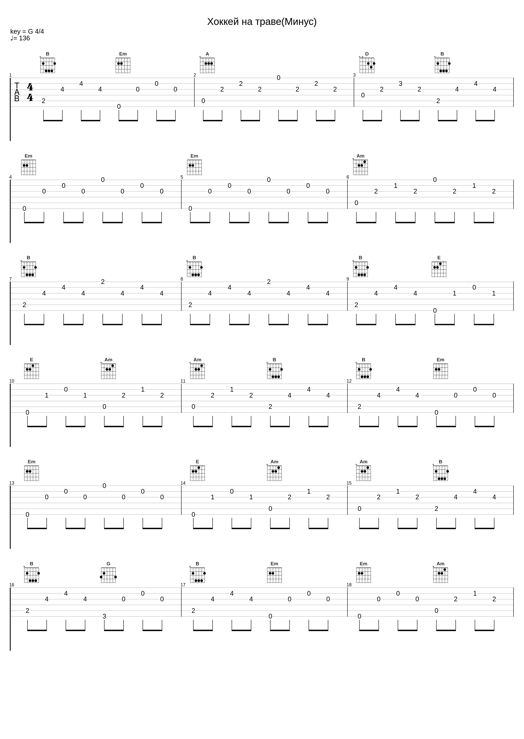 Хоккей на траве(Минус)_Евгений Осин_1