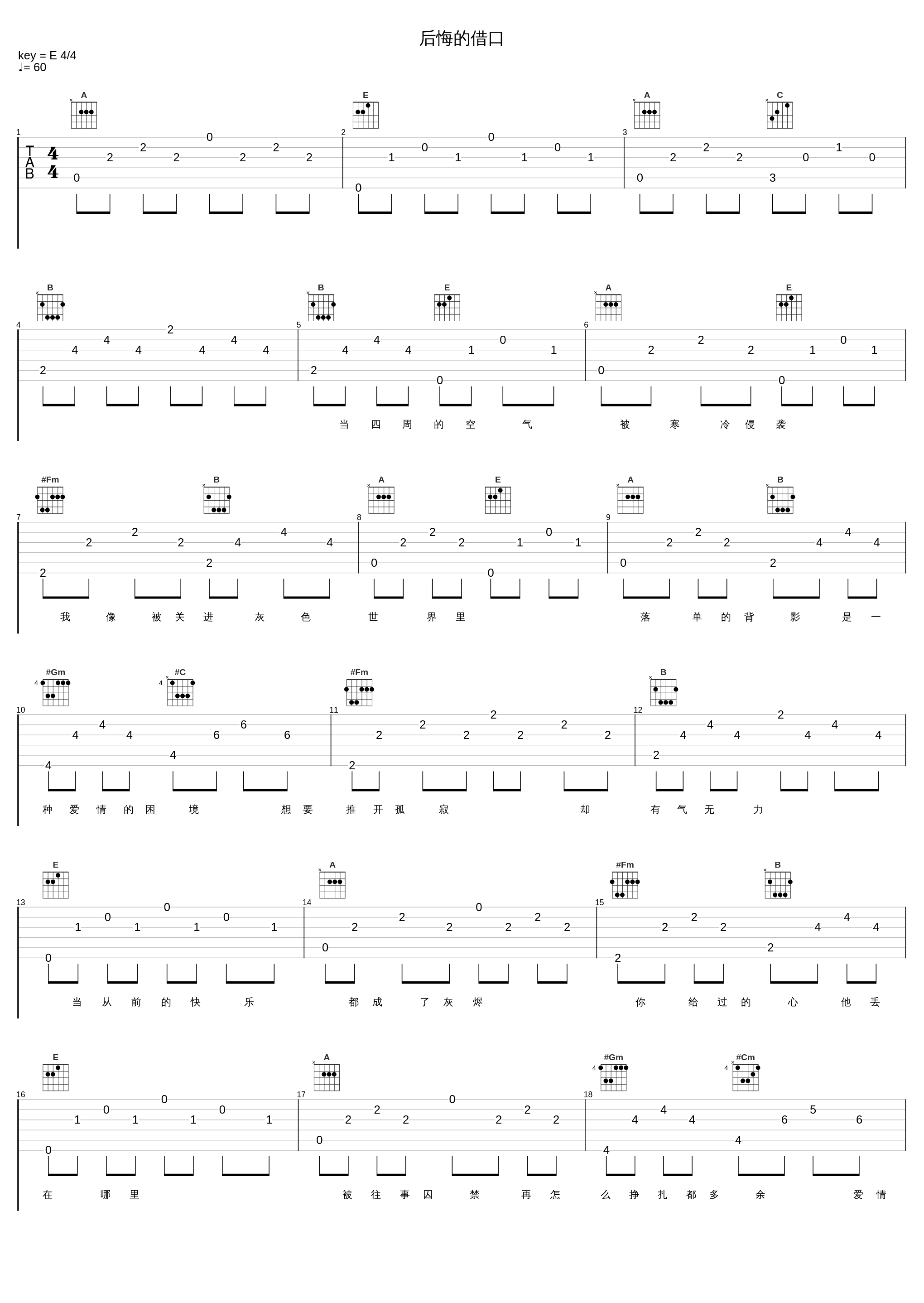 后悔的借口_张信哲_1