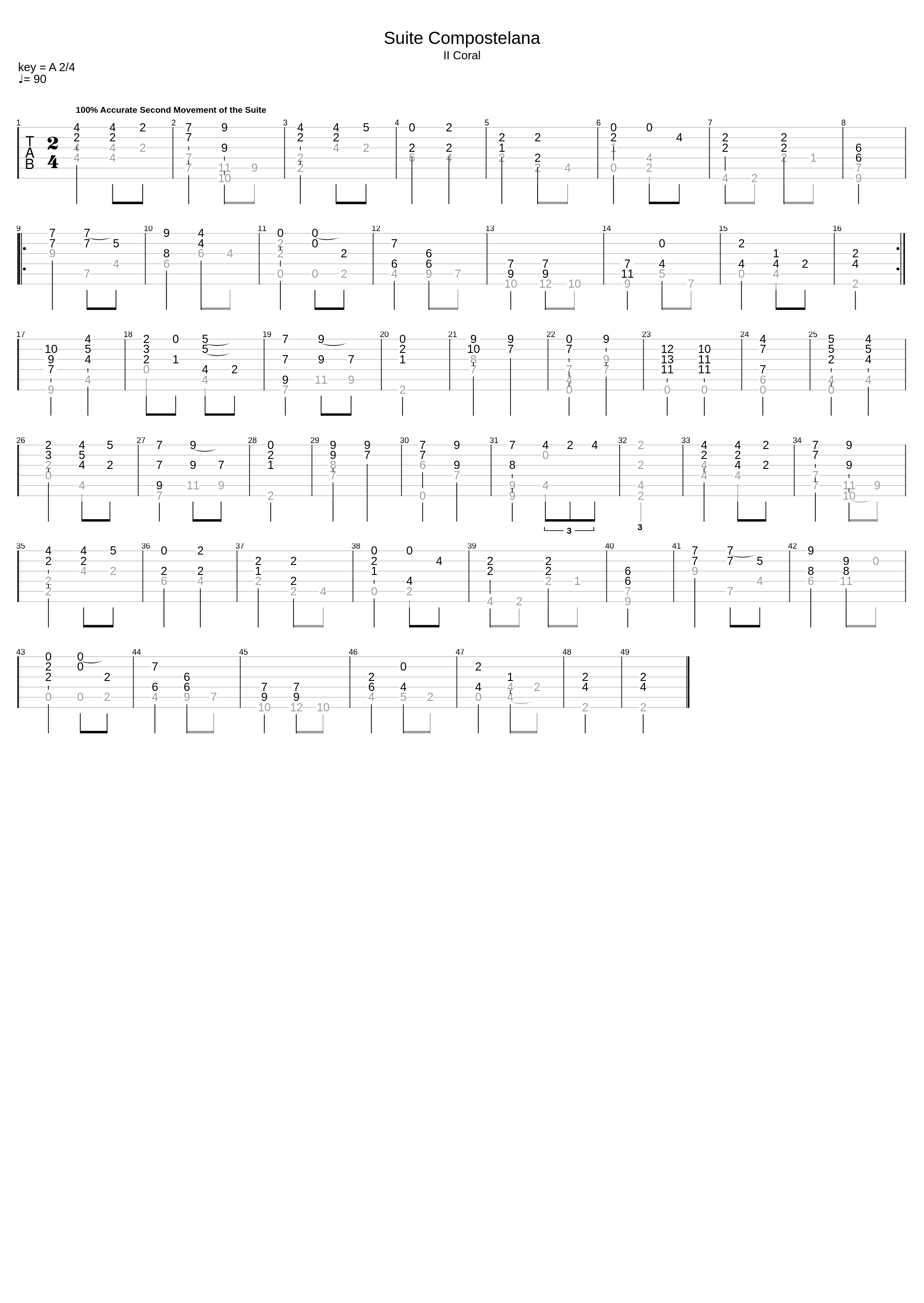 Suite Compostelana - II Coral_Andres Segovia_1