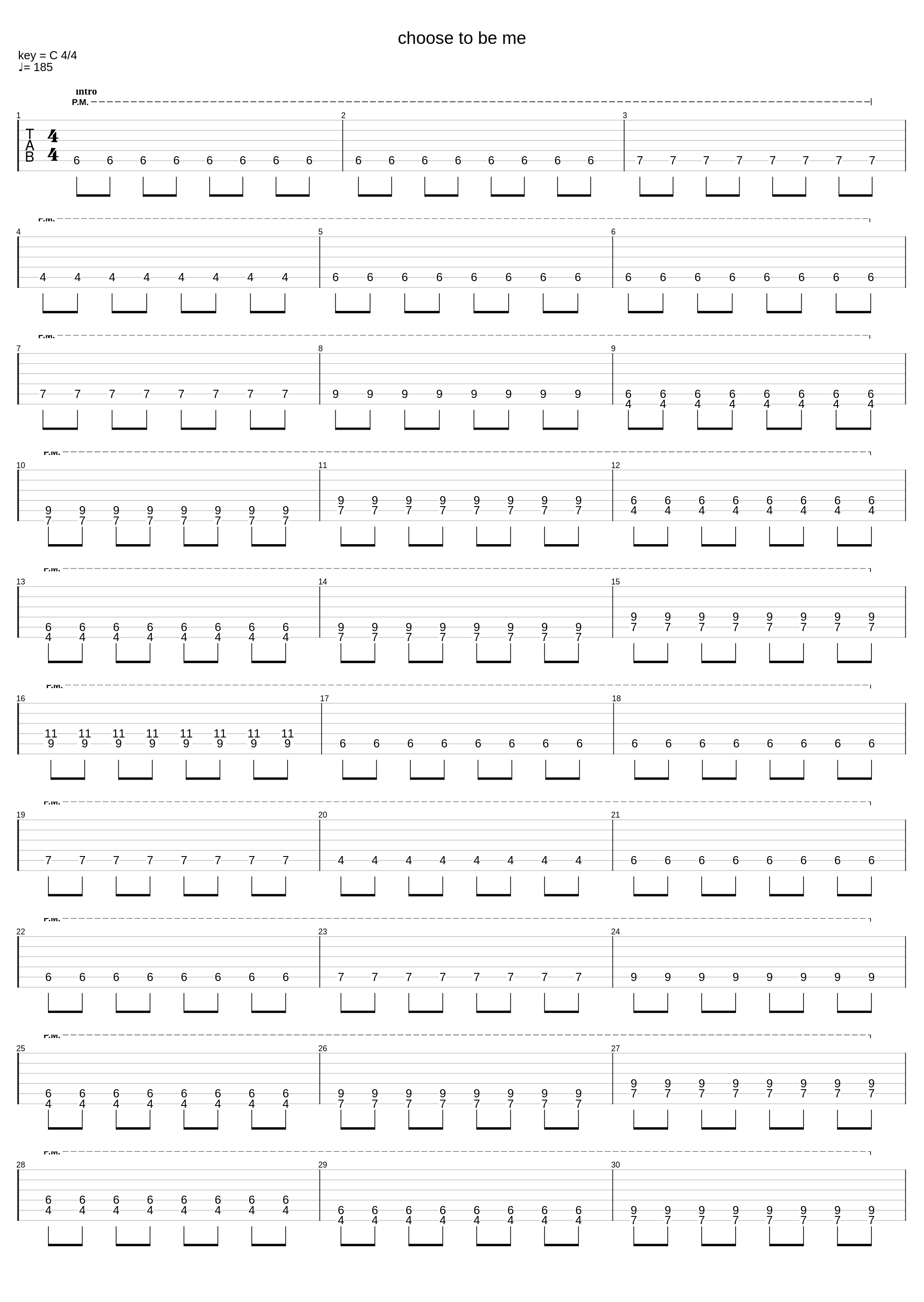 Choose To Be Me_Sunrise Avenue_1