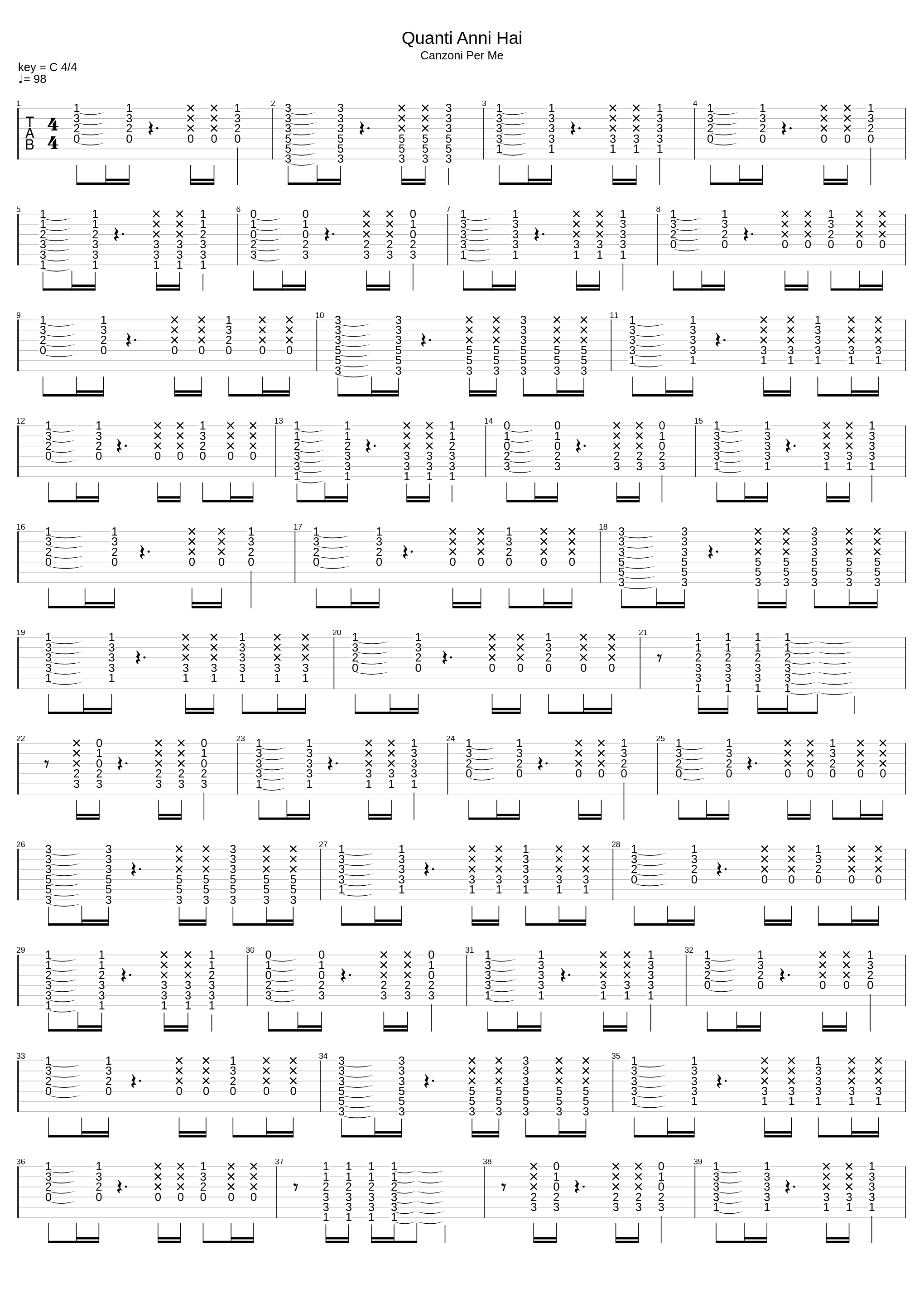 Quanti Anni Hai_Vasco Rossi_1