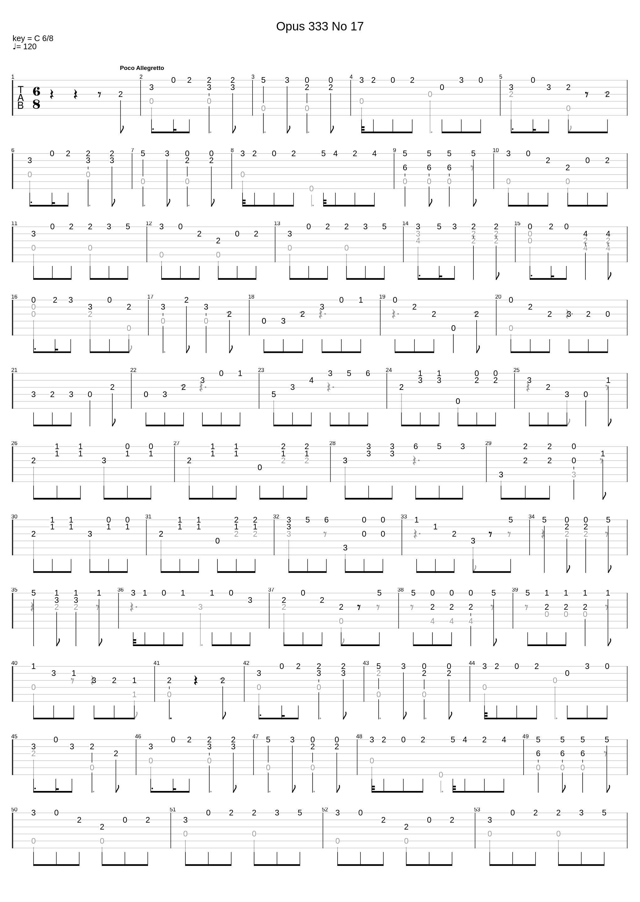 Opus 333 No 17_Ferdinando Carulli_1