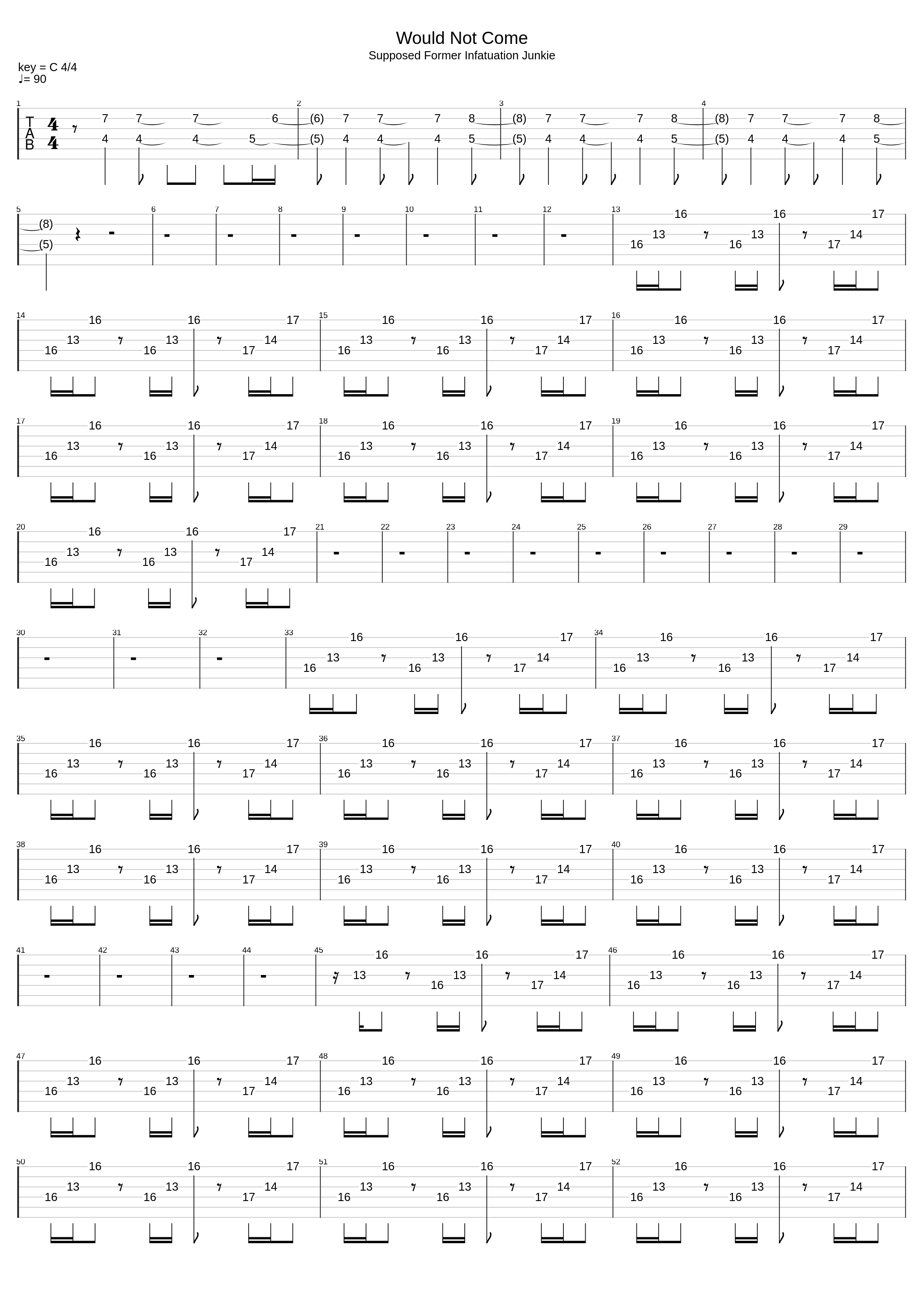 Would Not Come_Alanis Morissette _1