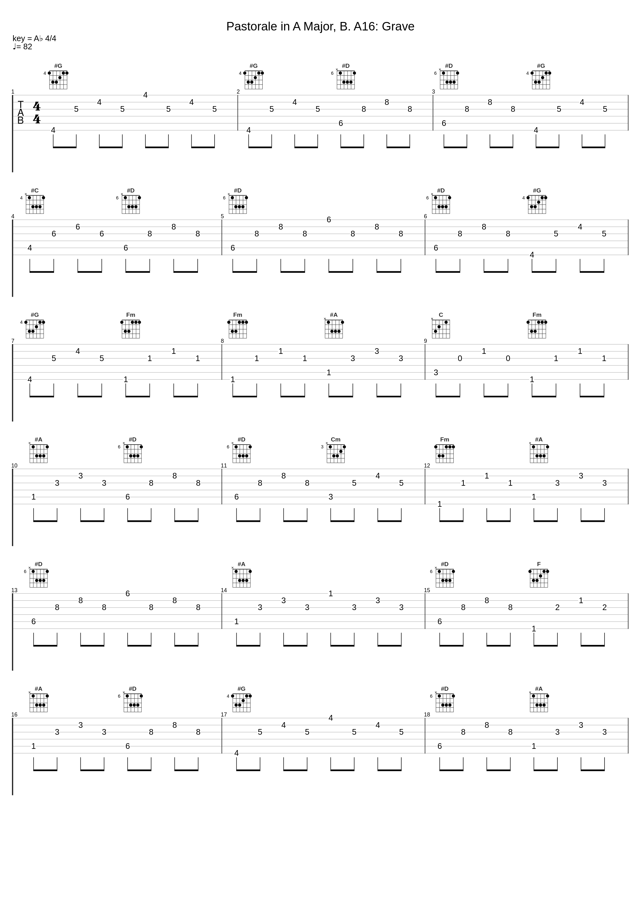 Pastorale in A Major, B. A16: Grave_Evgeny Sviridov,Davit Melkonyan,Stanislav Gres,Giuseppe Tartini_1