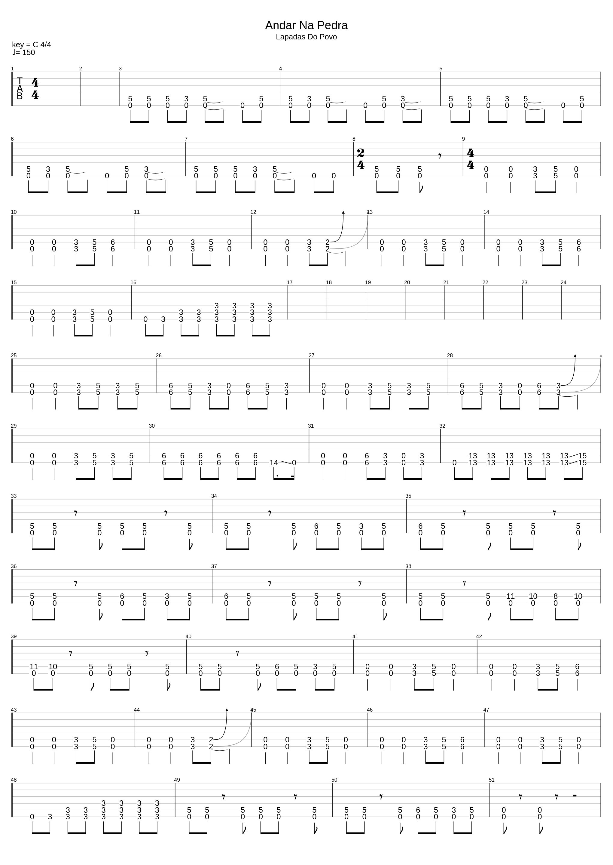 Andar Na Pedra_Raimundos_1