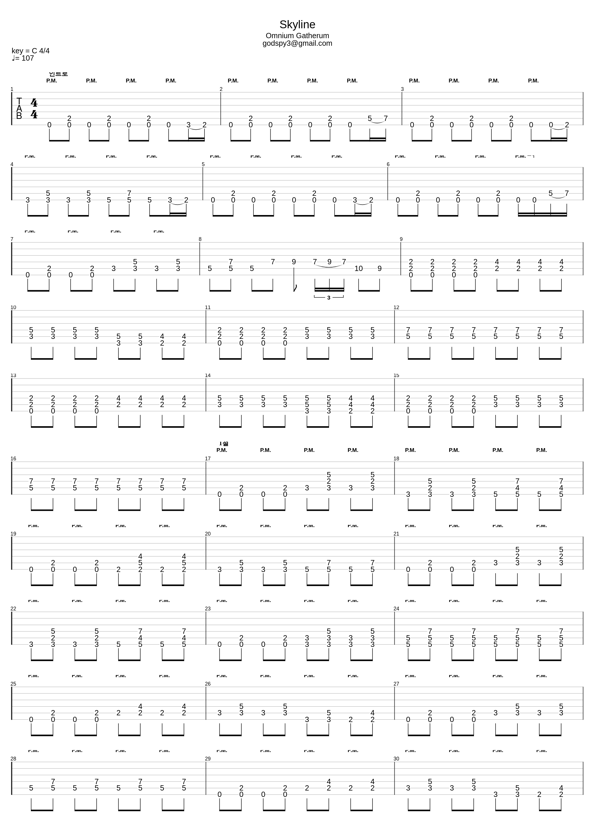 Skyline_Omnium Gatherum_1