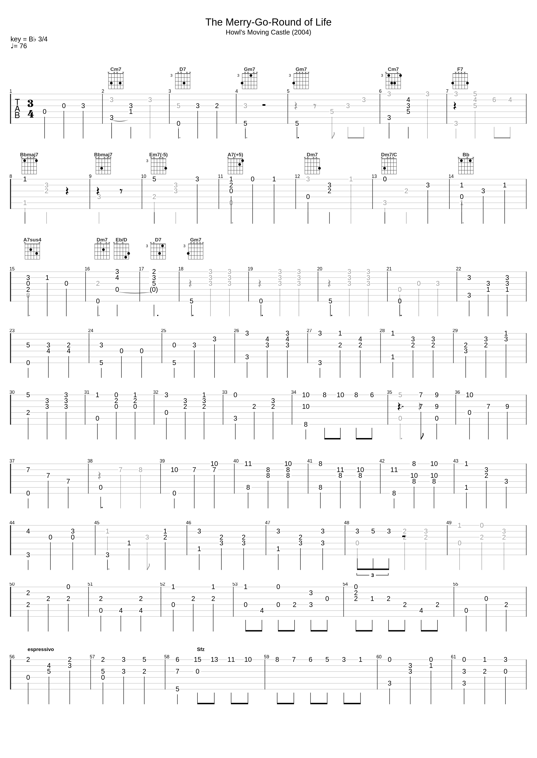 Jinsei No Merry Go Round_Joe Hisaishi_1