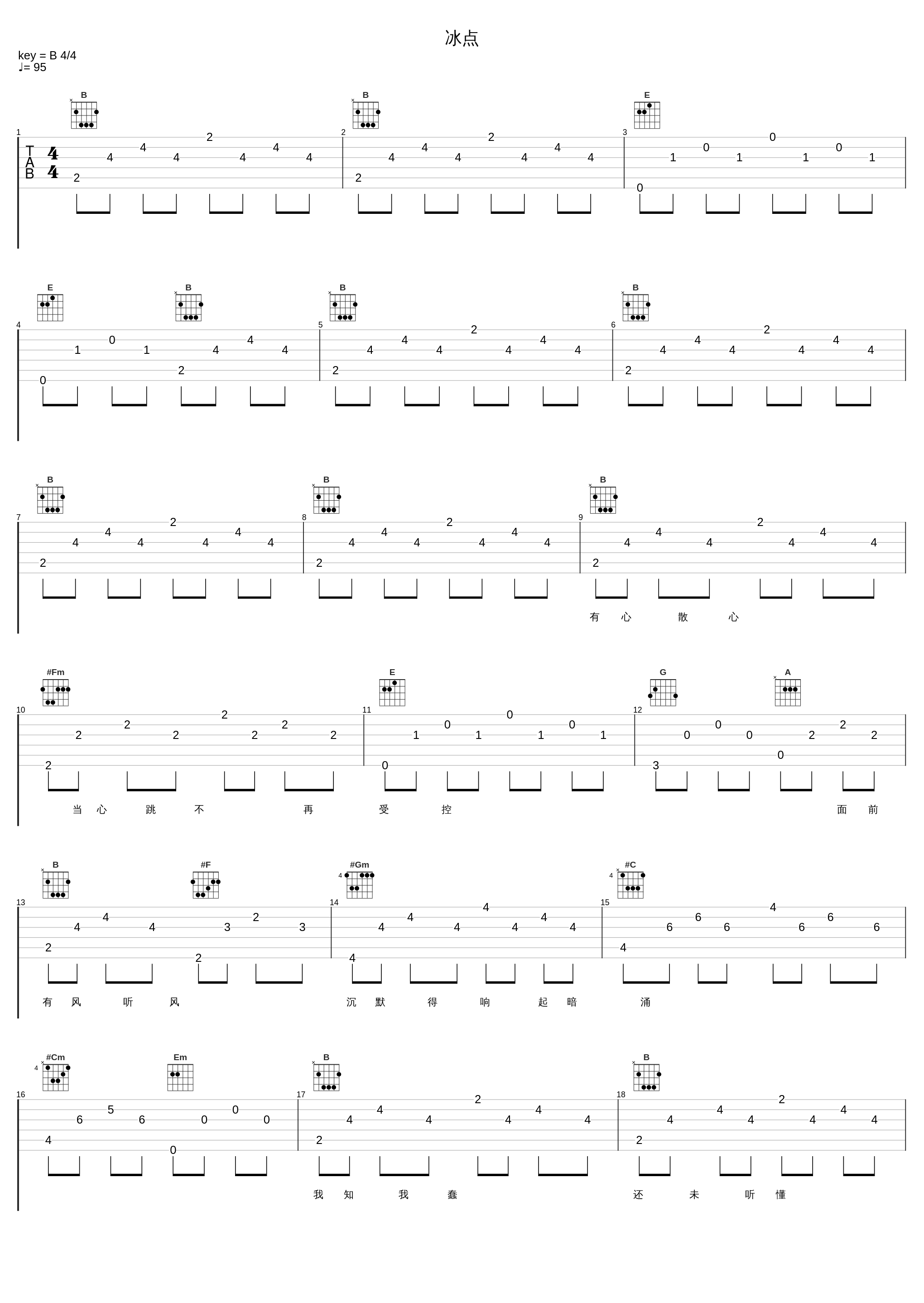 冰点_杨千嬅_1