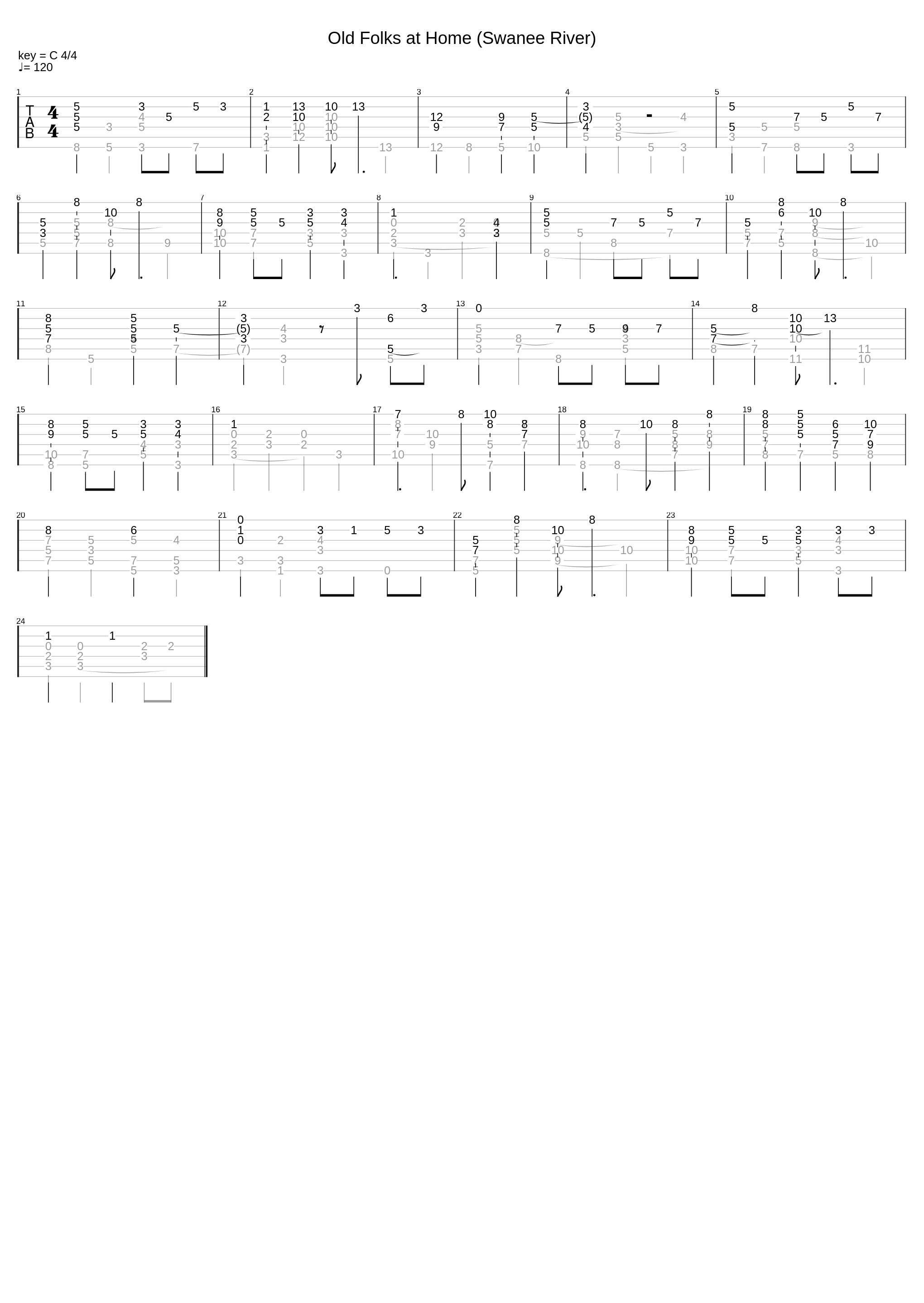 Old Folks At Home_Ted Greene_1