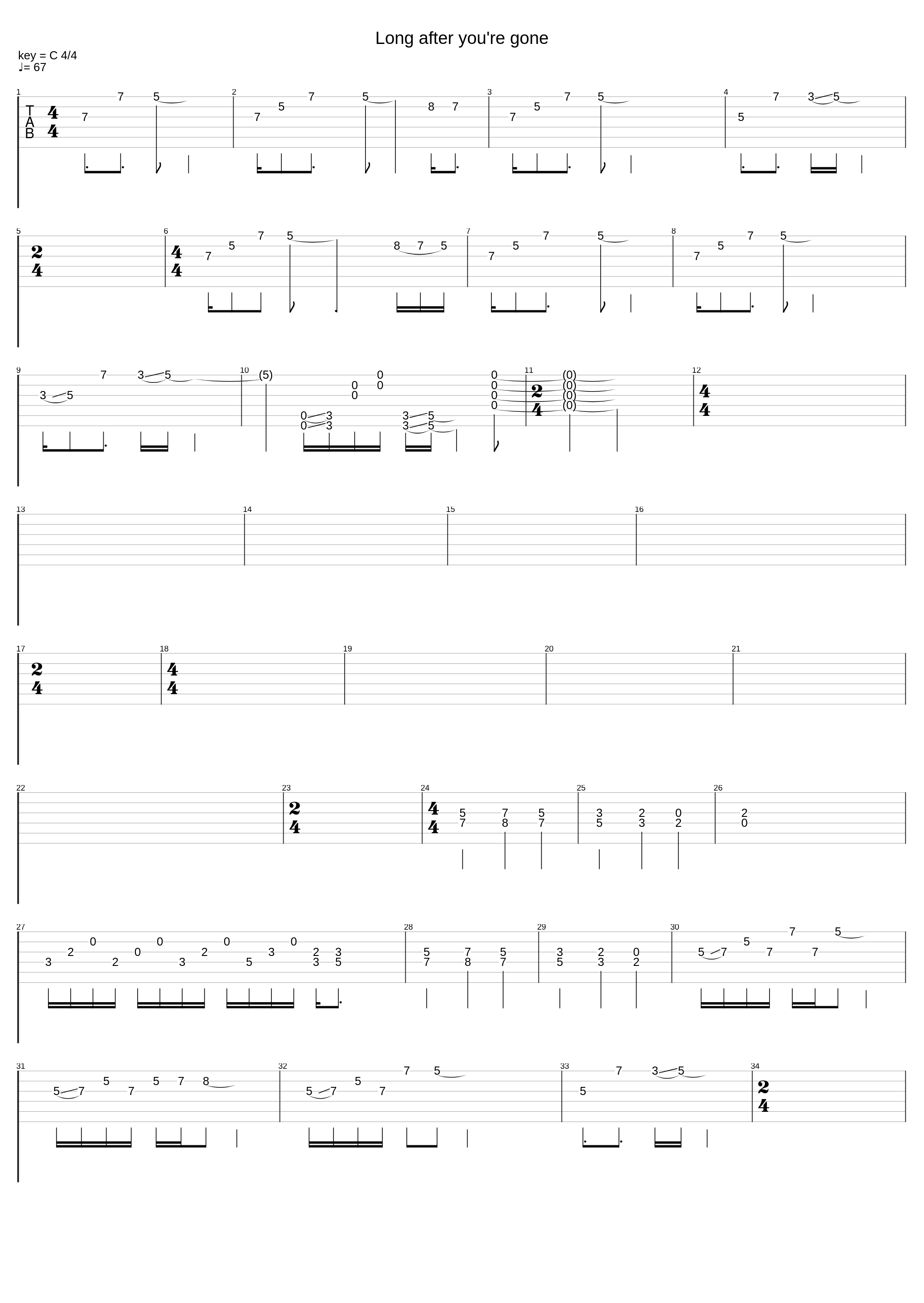 Long after you're gone_Chris Jones_1