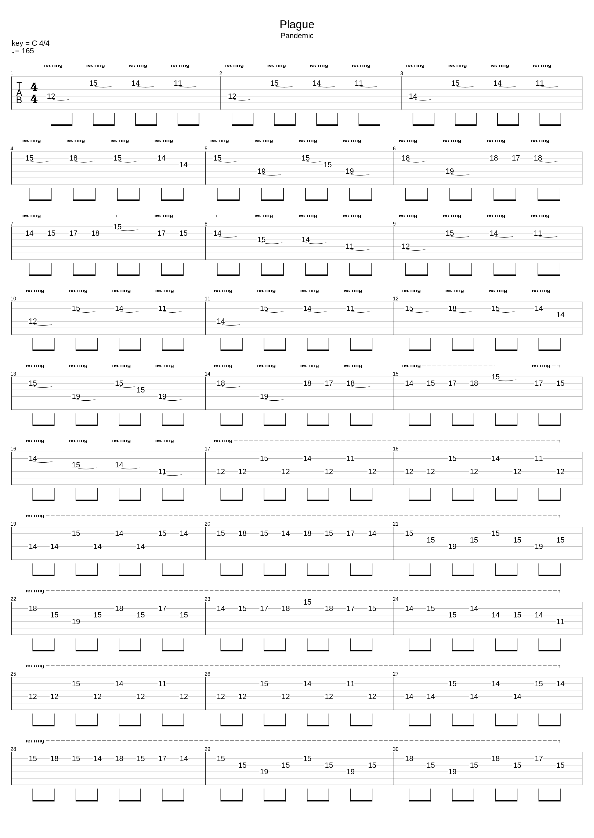 Plague_Ascend To The Heavens_1