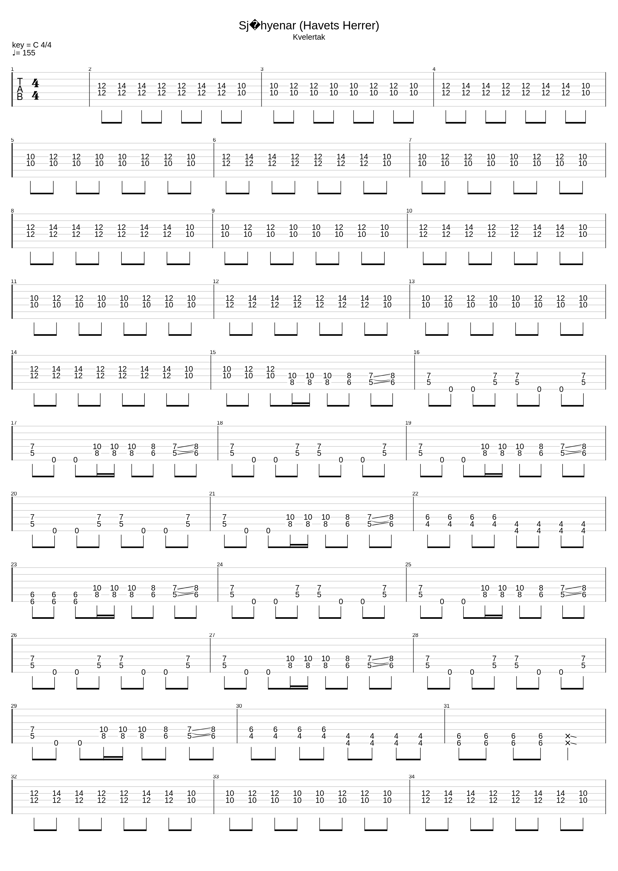 Sjhyenar (Havets Herrer)_Kvelertak_1