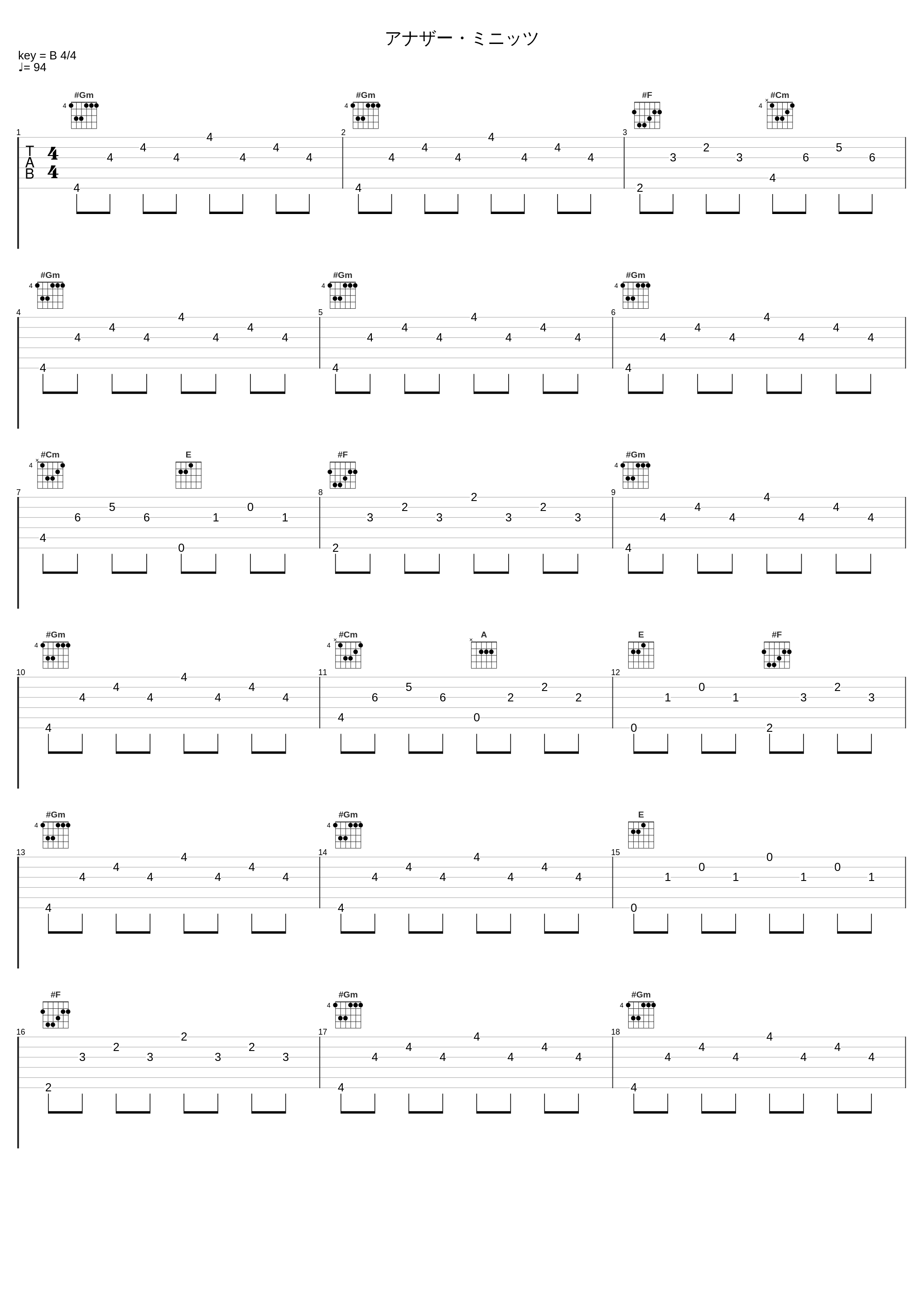 アナザー・ミニッツ_Sweetbox_1