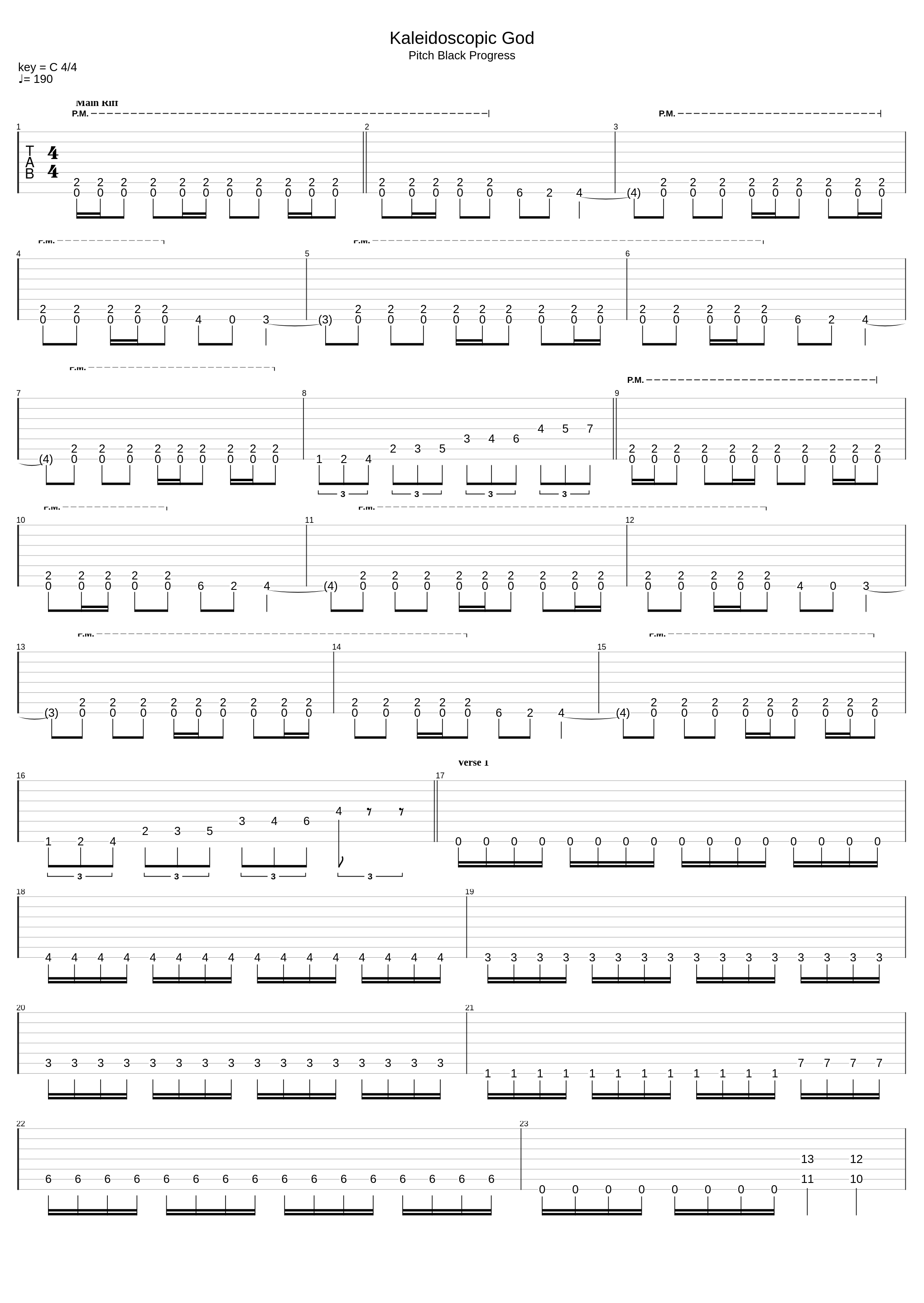 Kaleidoscopic God (full version GP5)_Scar Symmetry_1