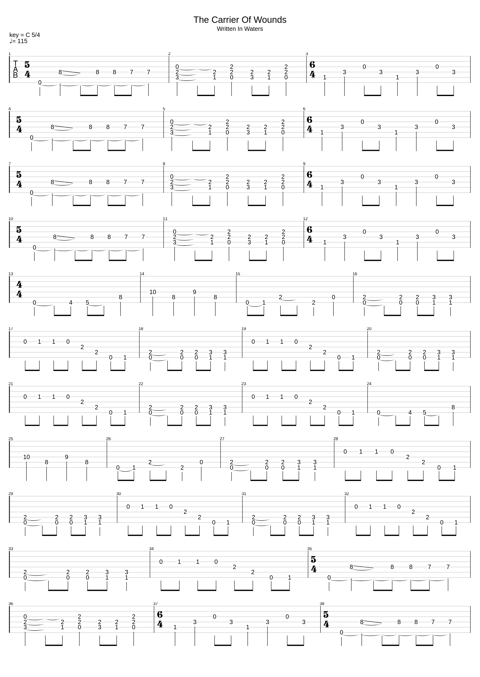 Carrier of Wounds_Ved Buens Ende_1