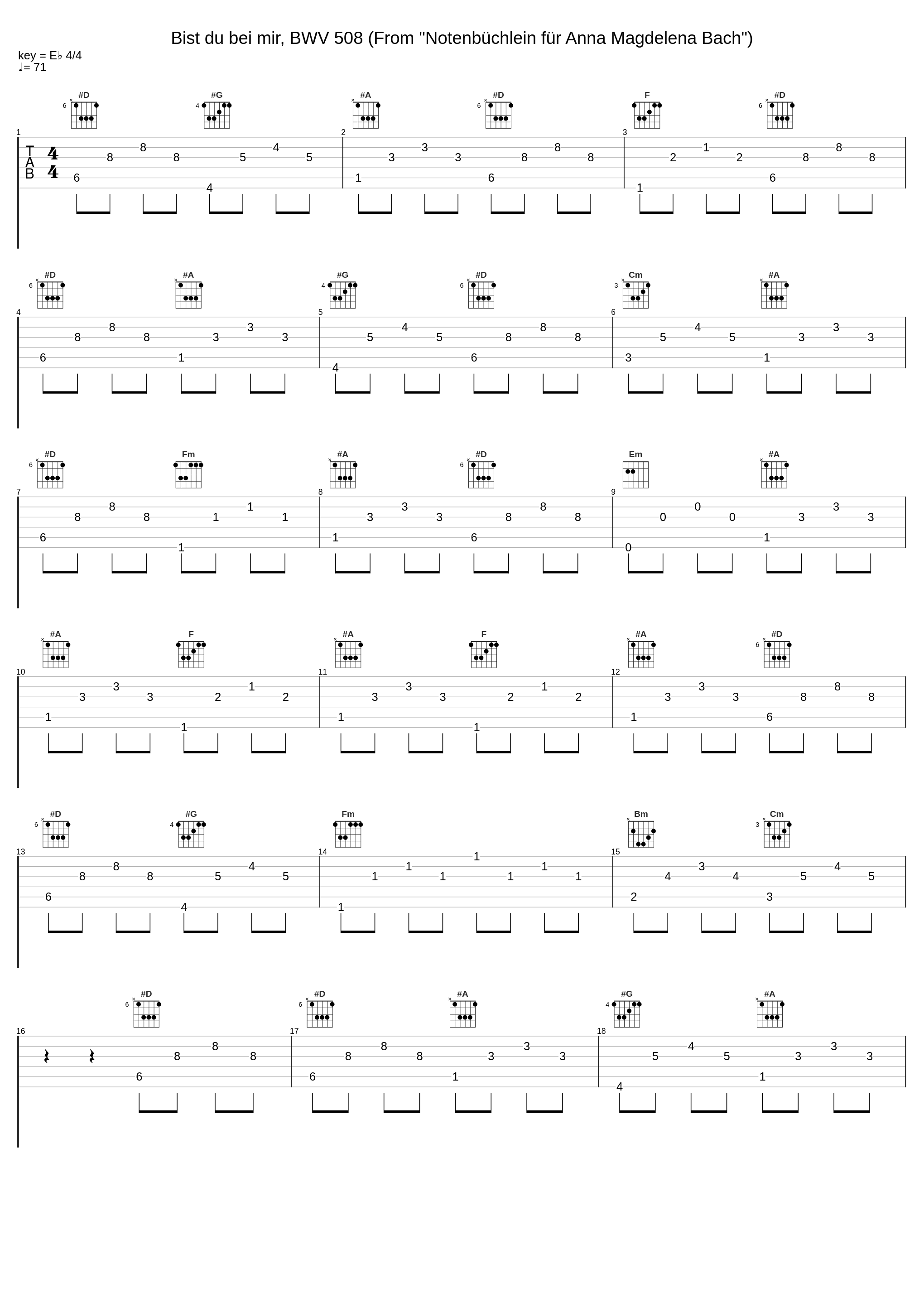 Bist du bei mir, BWV 508 (From "Notenbüchlein für Anna Magdelena Bach")_Robert Sadin,Kathleen Battle,Gottfried Heinrich Stölzel,Anthony Newman,Charles Curtis_1