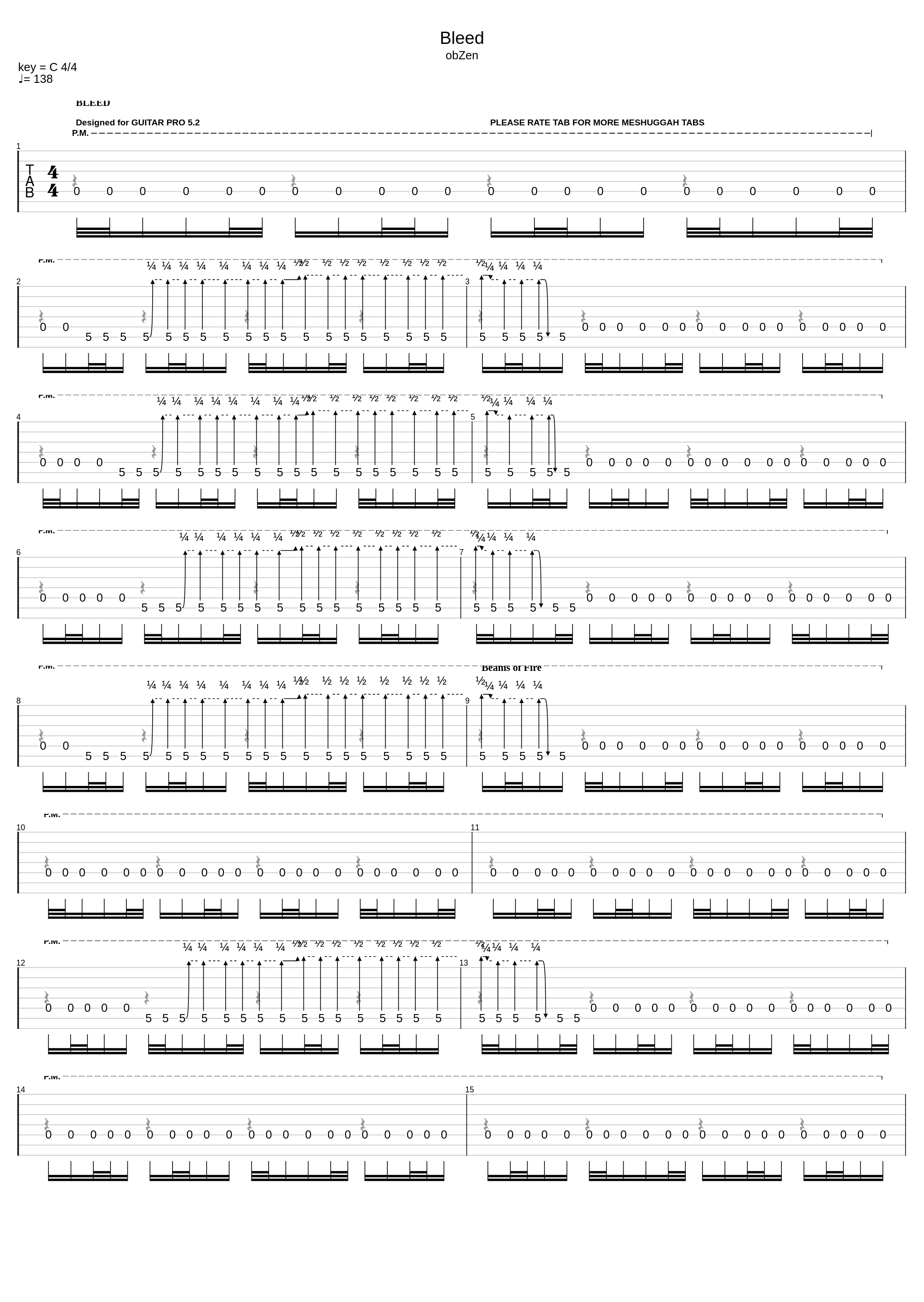Bleed (120% speed)_Meshuggah_1