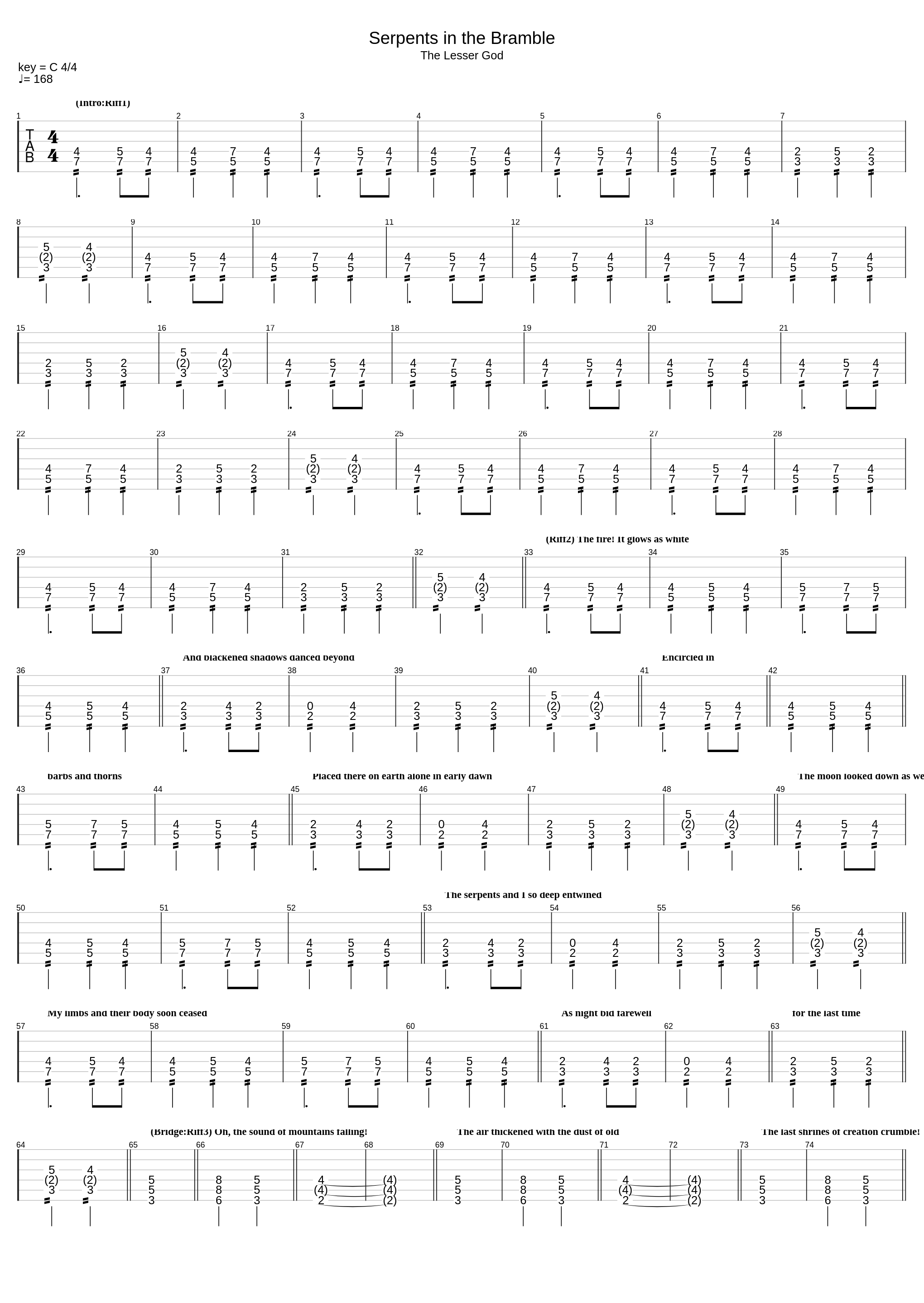 Serpents in the Bramble_Dumal_1