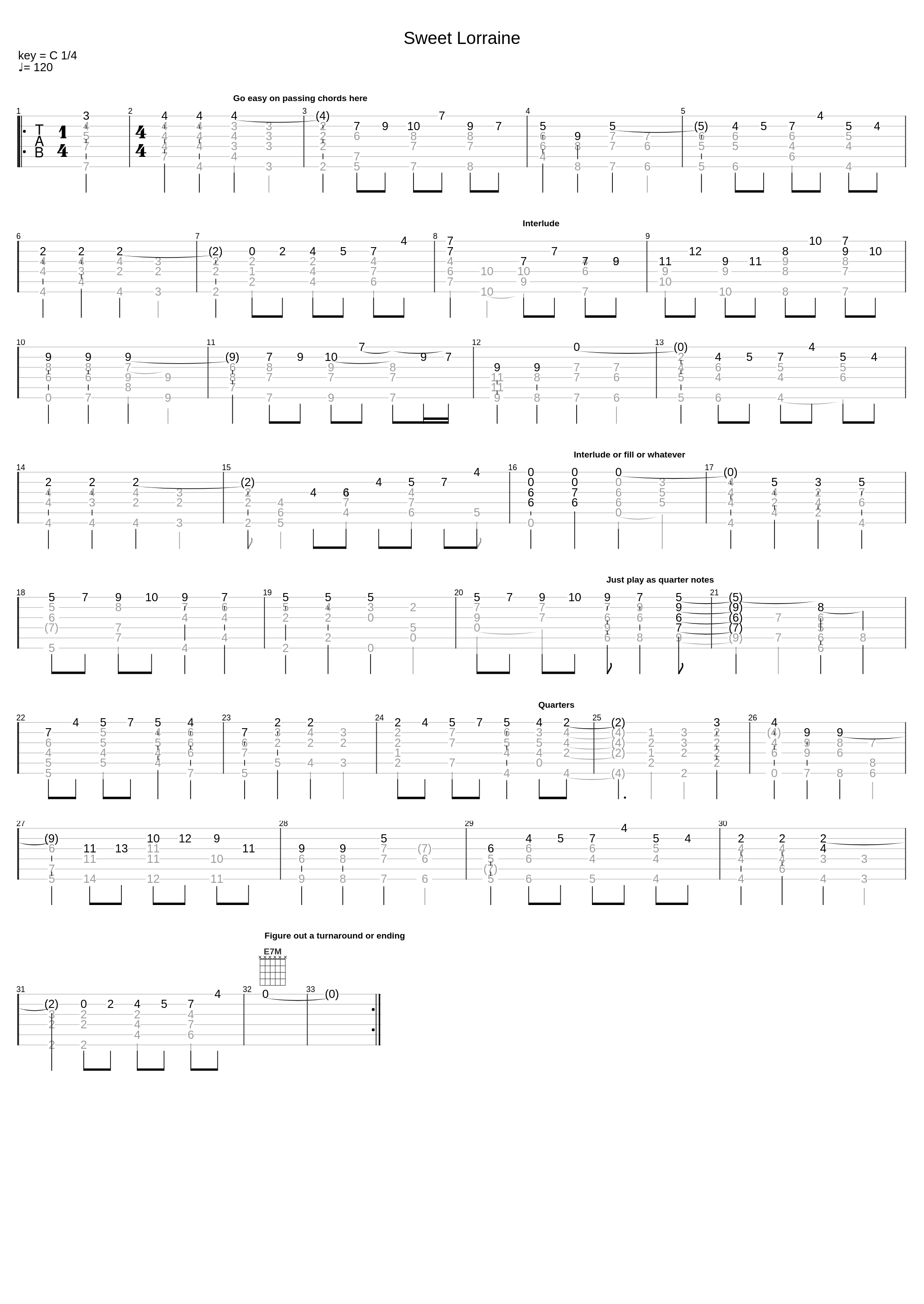 Sweet Lorraine_Ted Greene_1