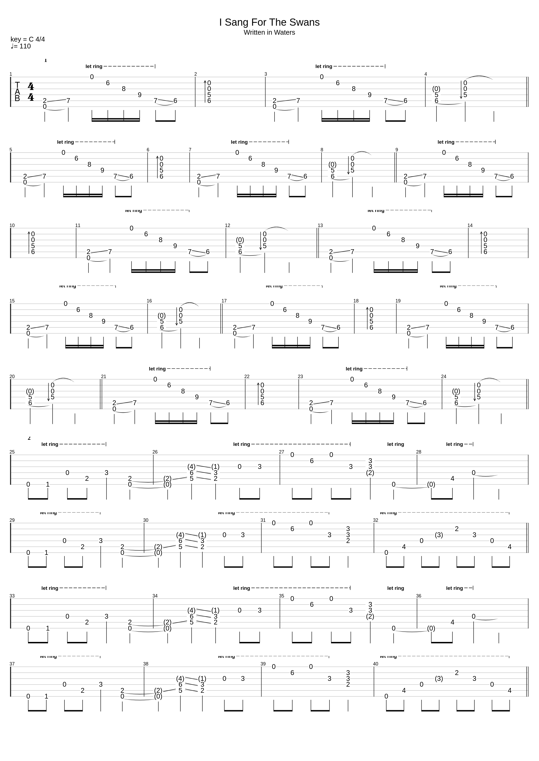 I Sang For The Swans_Ved Buens Ende_1